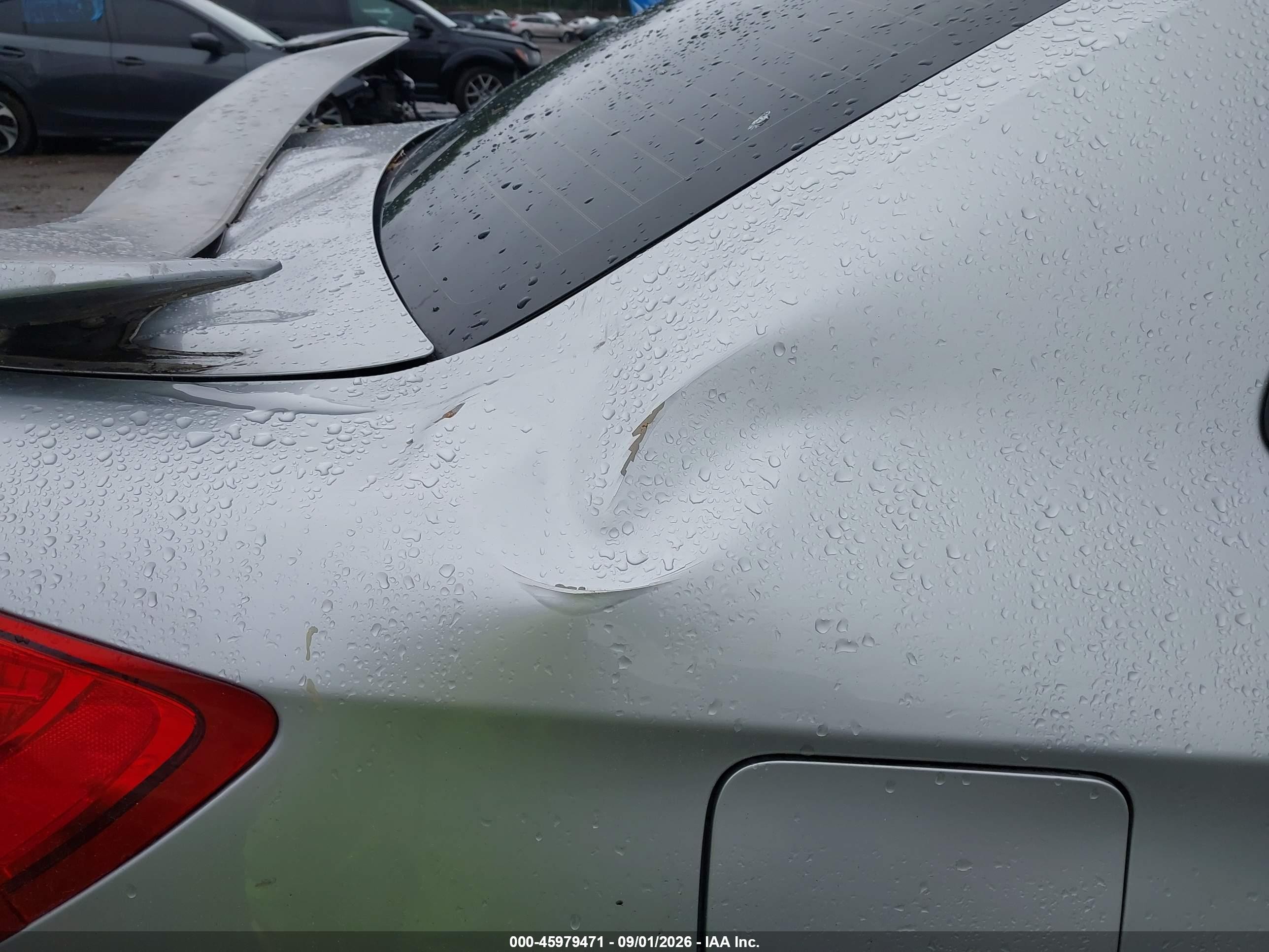 2009 Subaru Impreza 2.5i Silver vin: JF1GE616X9H506610