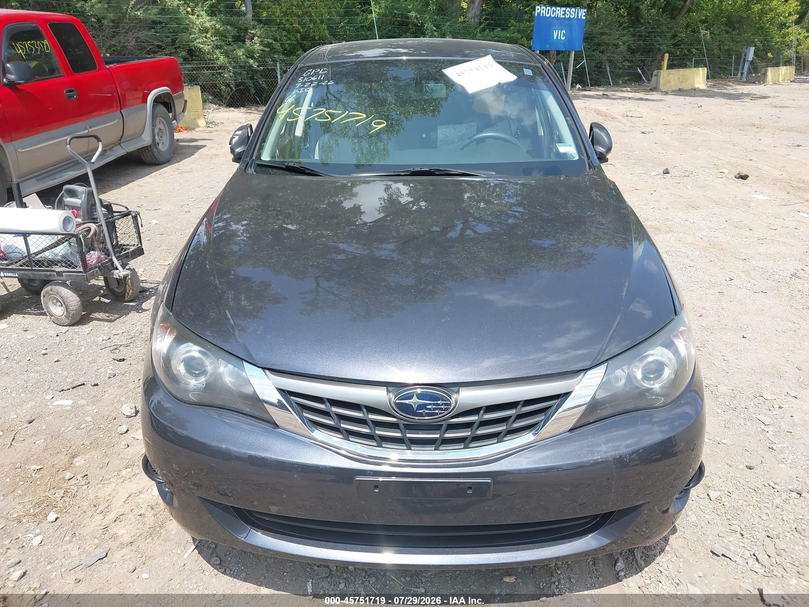 2009 Subaru Impreza 2.5i Gray vin: JF1GE616X9H510611