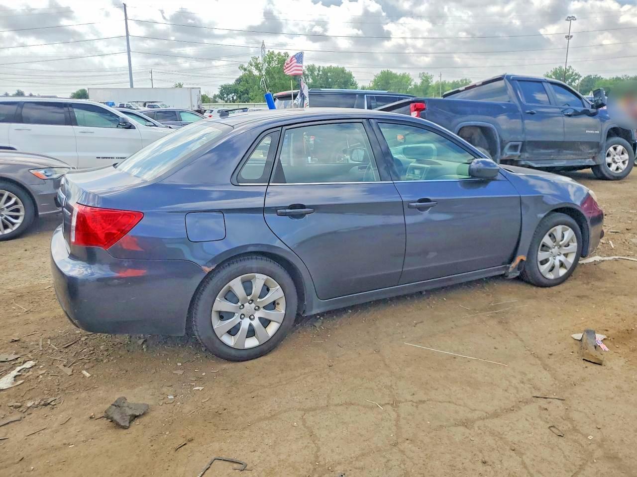 2009 Subaru Impreza 2.5i Серый vin: JF1GE616X9H514089