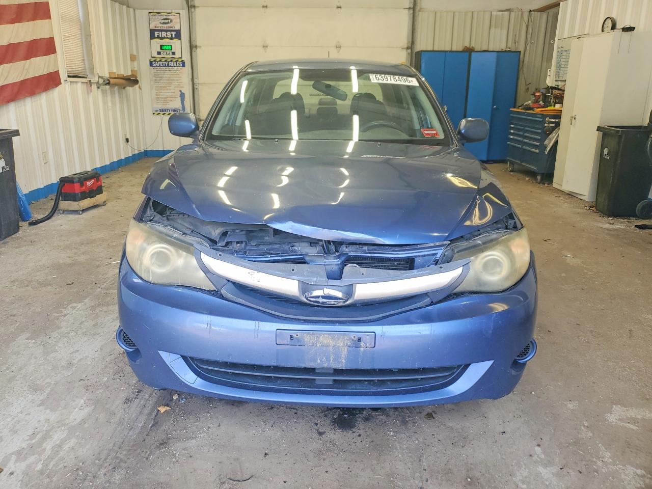 2011 Subaru Impreza 2.5i Blue vin: JF1GE6A60BH517962