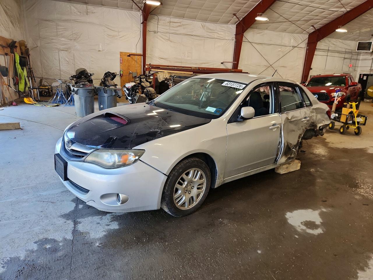 2010 Subaru Impreza 2.5i Серебряный vin: JF1GE6A61AG517067
