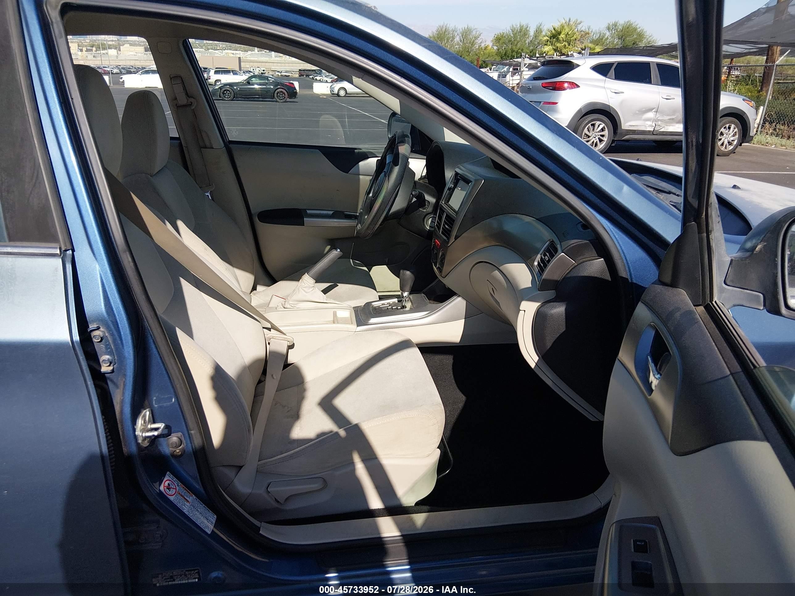 2010 Subaru Impreza 2.5i Синий vin: JF1GE6A61AH504359