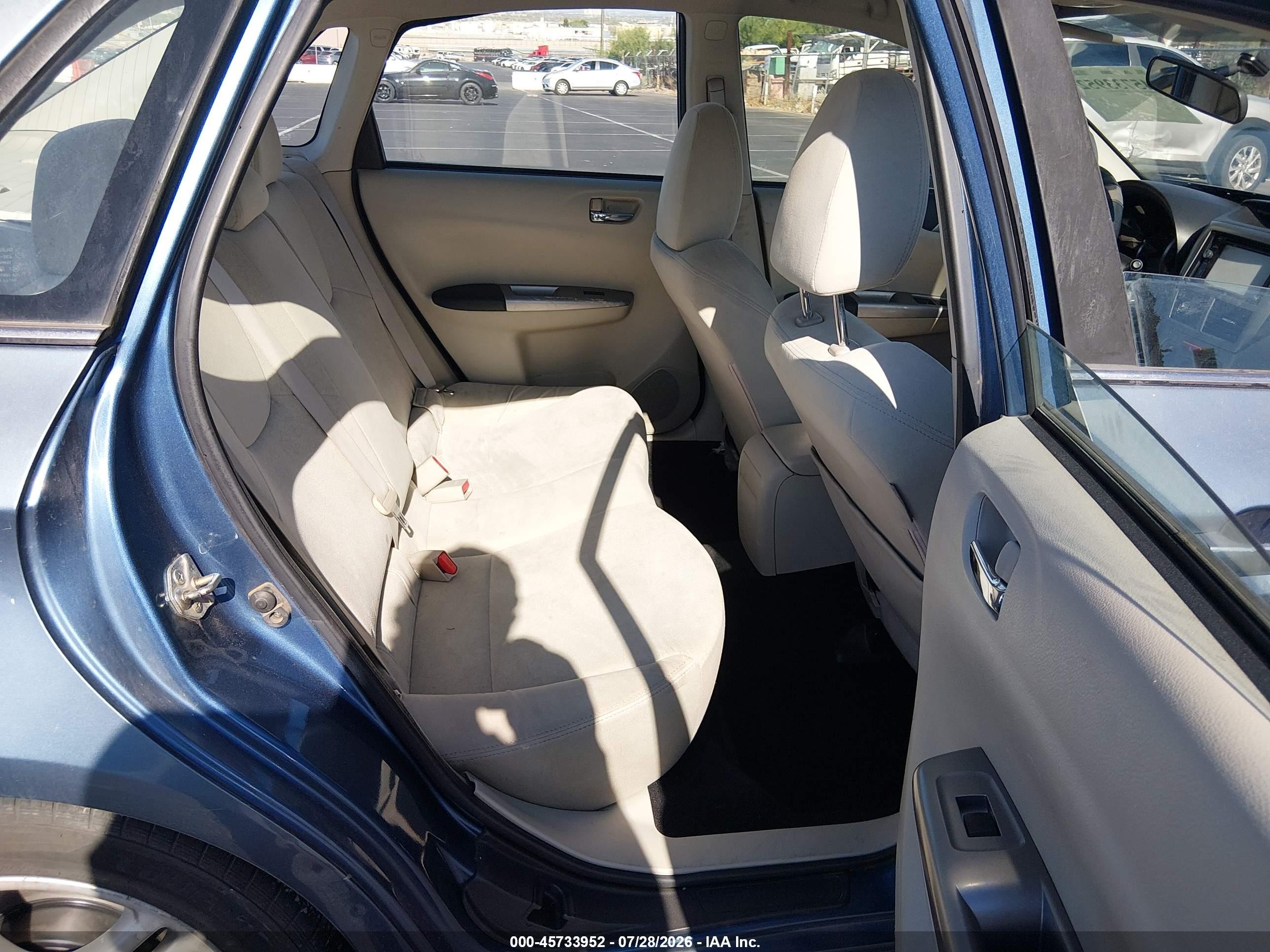 2010 Subaru Impreza 2.5i Синий vin: JF1GE6A61AH504359