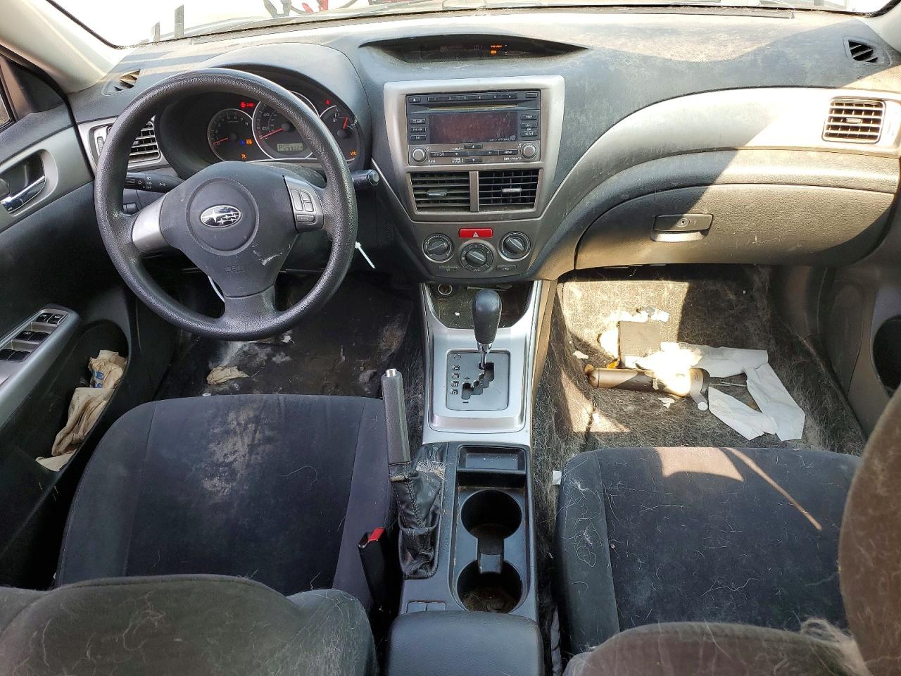 2010 Subaru Impreza 2.5i Серебряный vin: JF1GE6A63AH500359