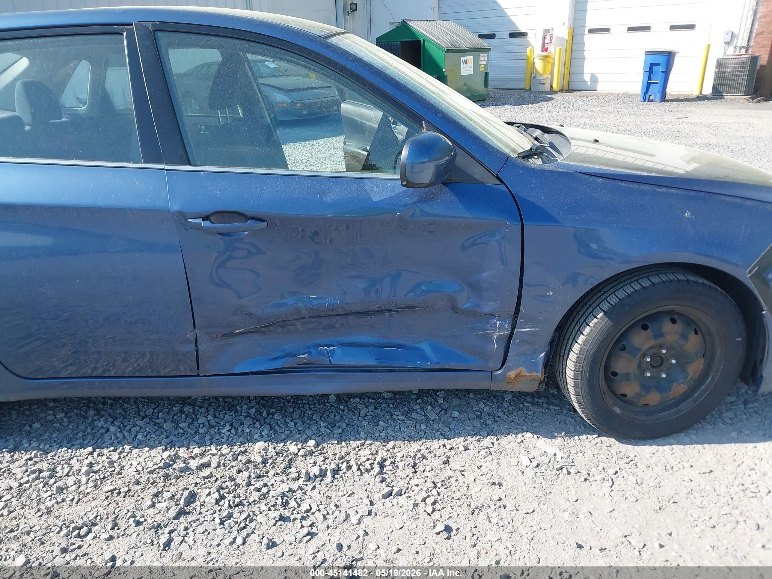 2011 Subaru Impreza 2.5i Синий vin: JF1GE6A63BH516787