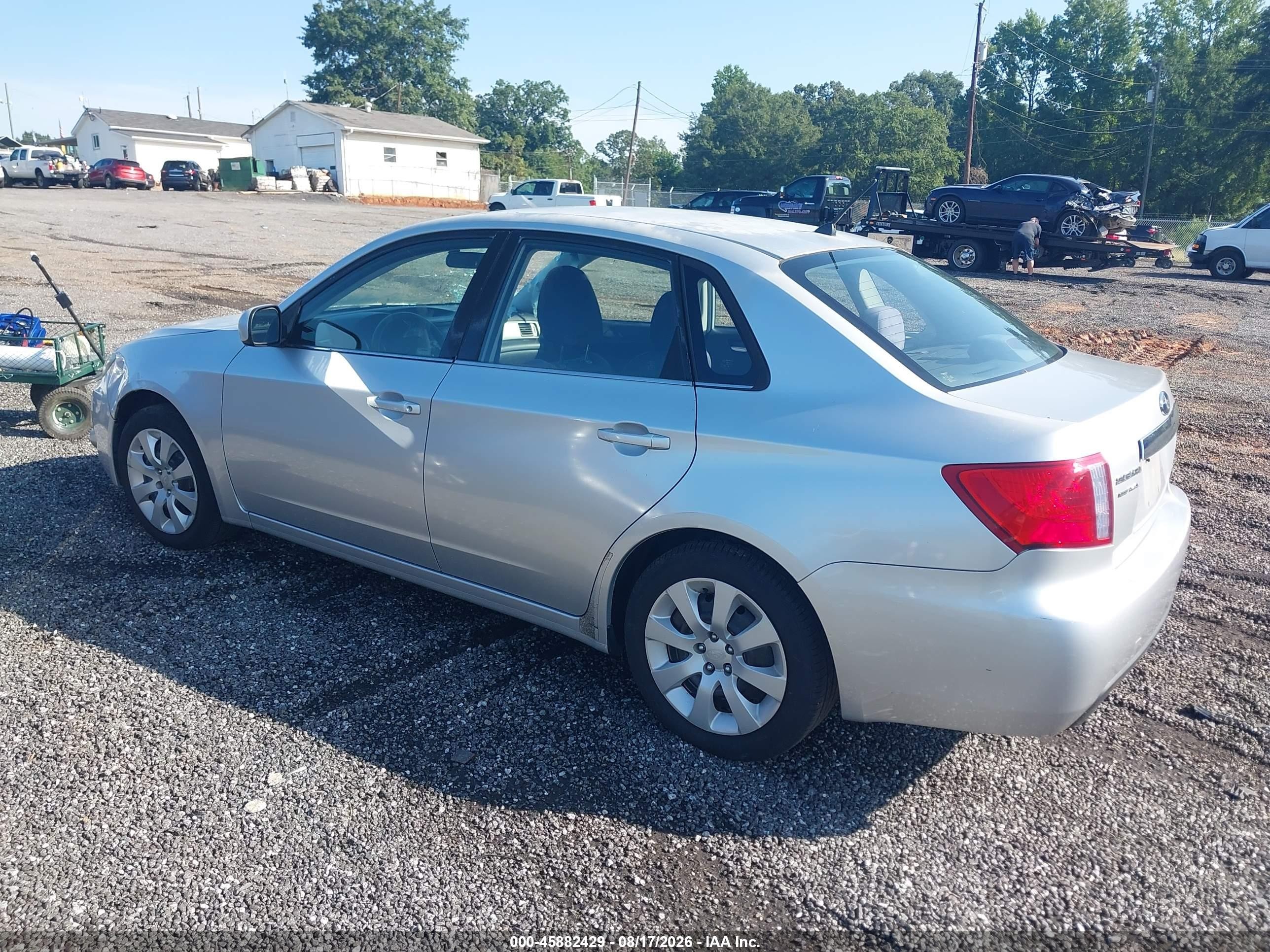 2010 Subaru Impreza 2.5i Silver vin: JF1GE6A64AH514142