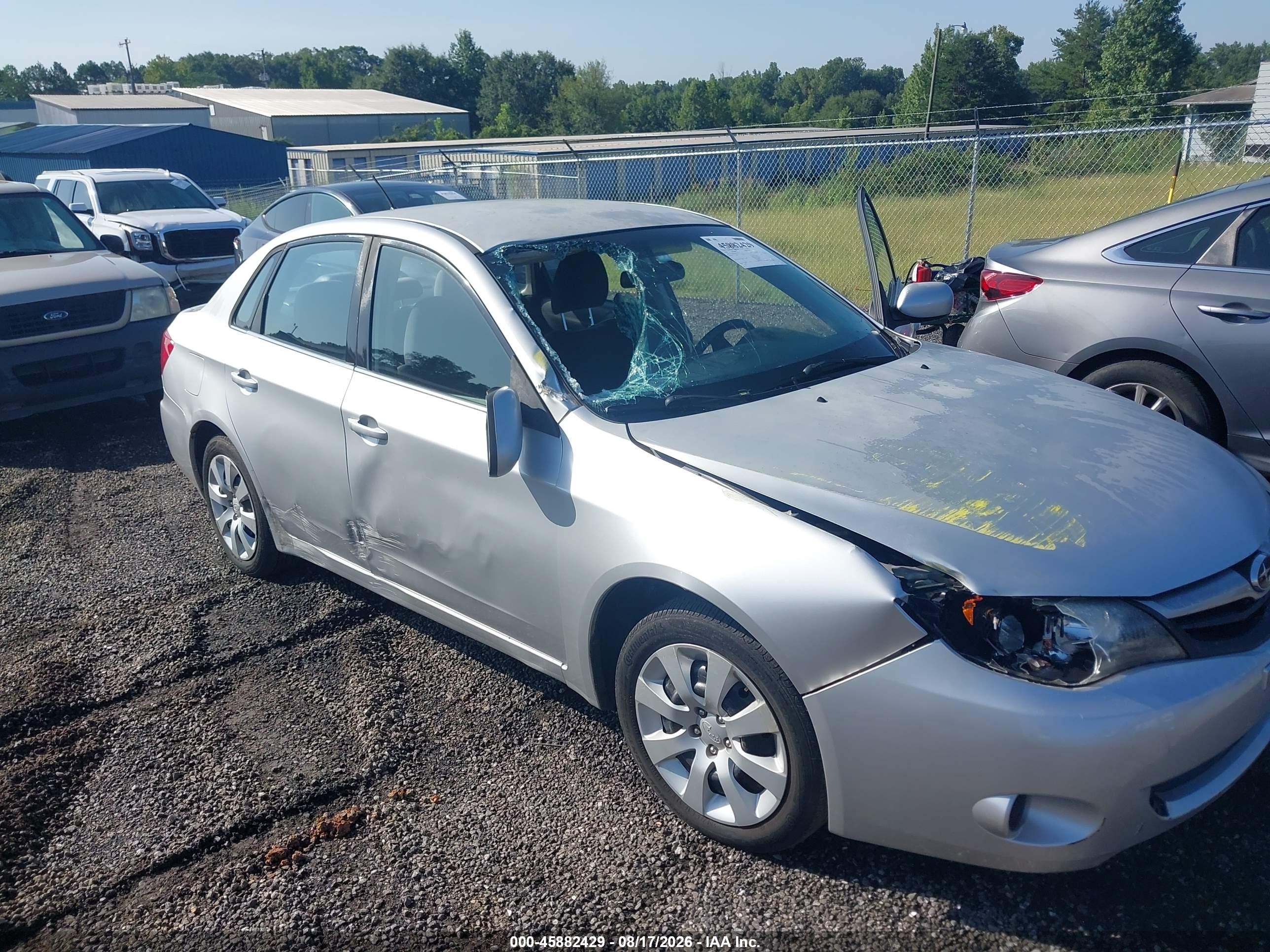 2010 Subaru Impreza 2.5i Silver vin: JF1GE6A64AH514142