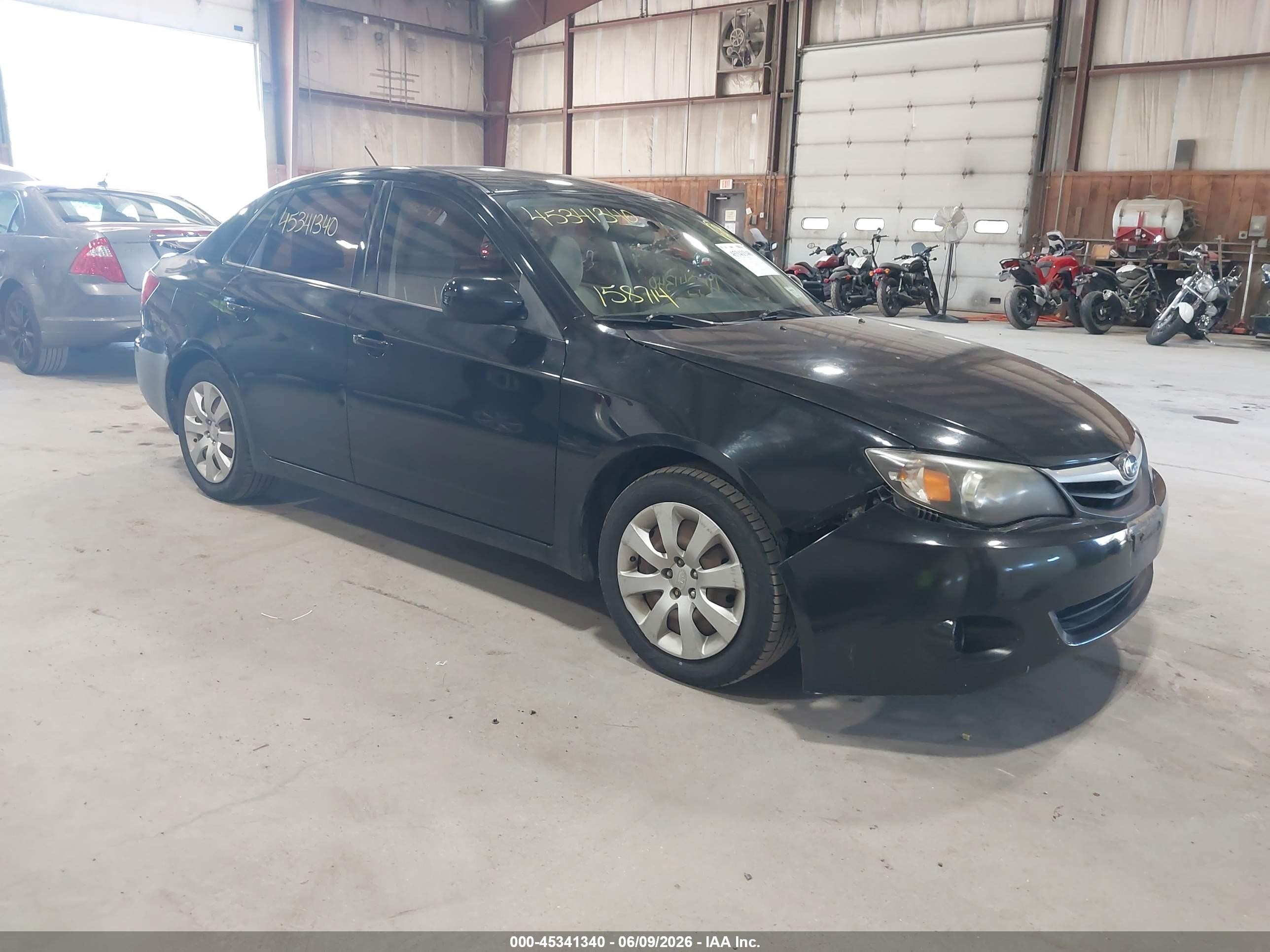 2011 Subaru Impreza 2.5i Black vin: JF1GE6A64BH511789