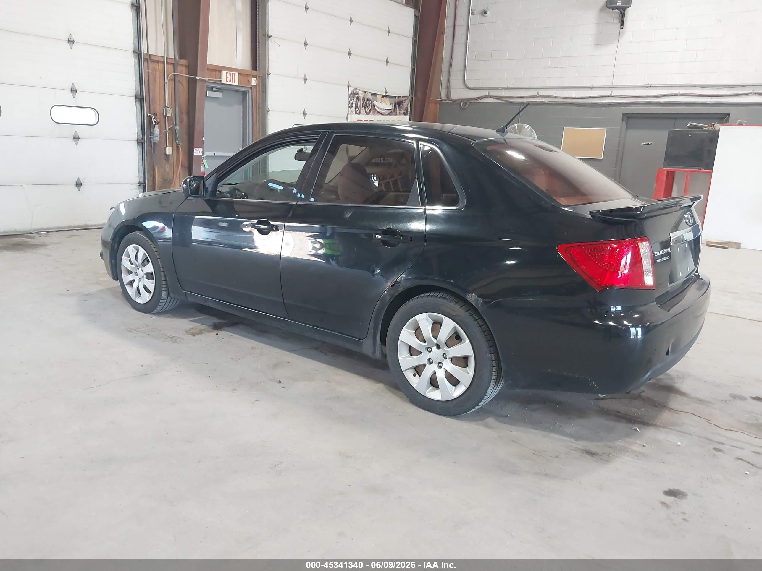 2011 Subaru Impreza 2.5i Black vin: JF1GE6A64BH511789