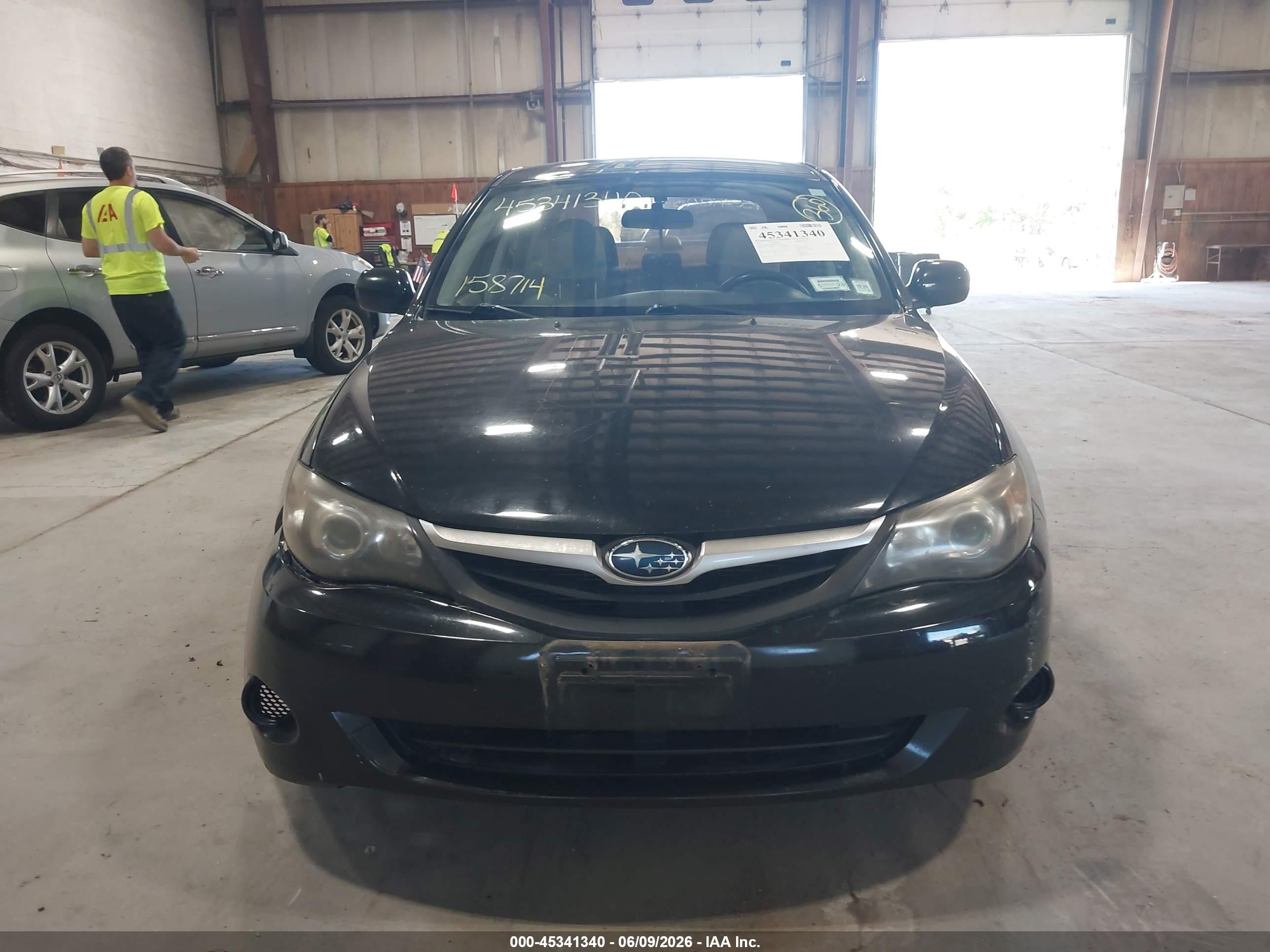2011 Subaru Impreza 2.5i Black vin: JF1GE6A64BH511789