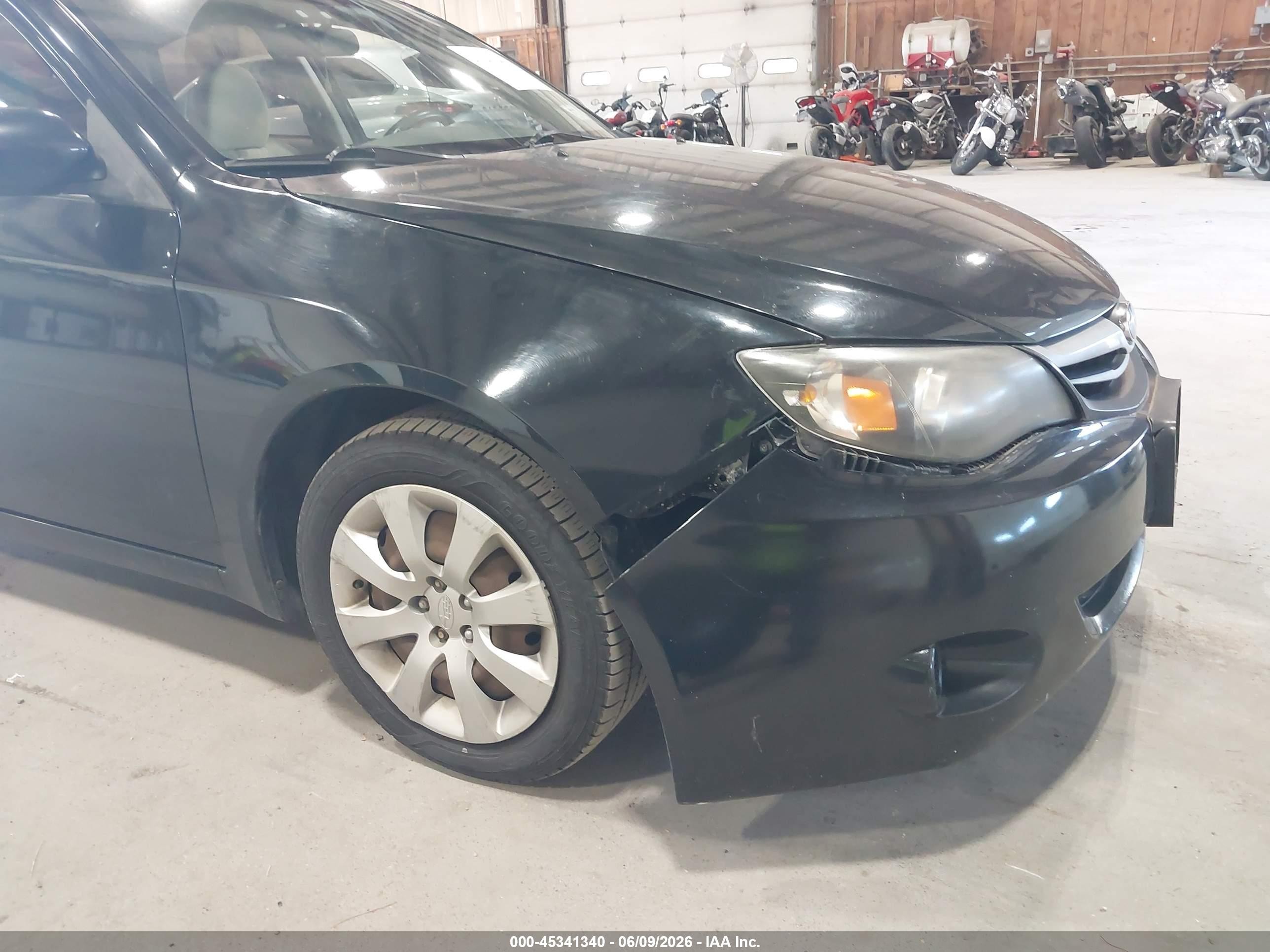 2011 Subaru Impreza 2.5i Black vin: JF1GE6A64BH511789