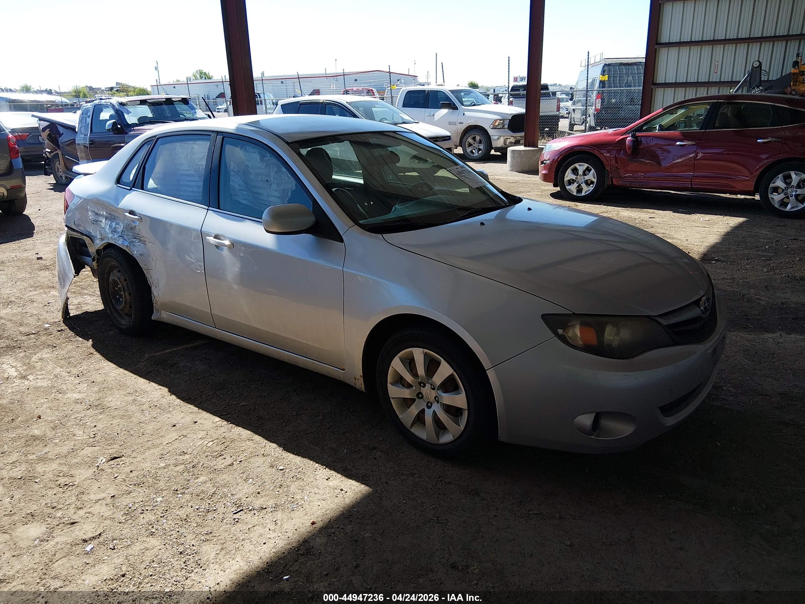 2011 Subaru Impreza 2.5i Silver vin: JF1GE6A65BH517908