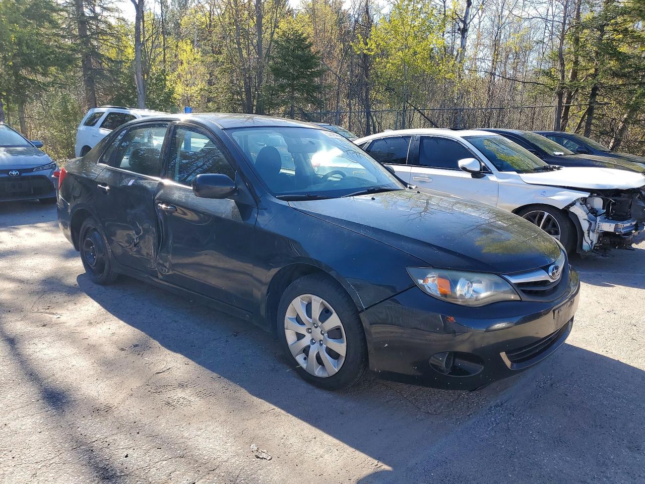 2010 Subaru Impreza 2.5i Черный vin: JF1GE6A66AH502705