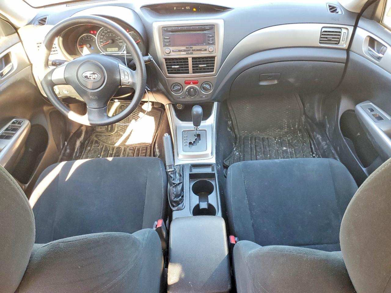 2010 Subaru Impreza 2.5i Черный vin: JF1GE6A66AH502705