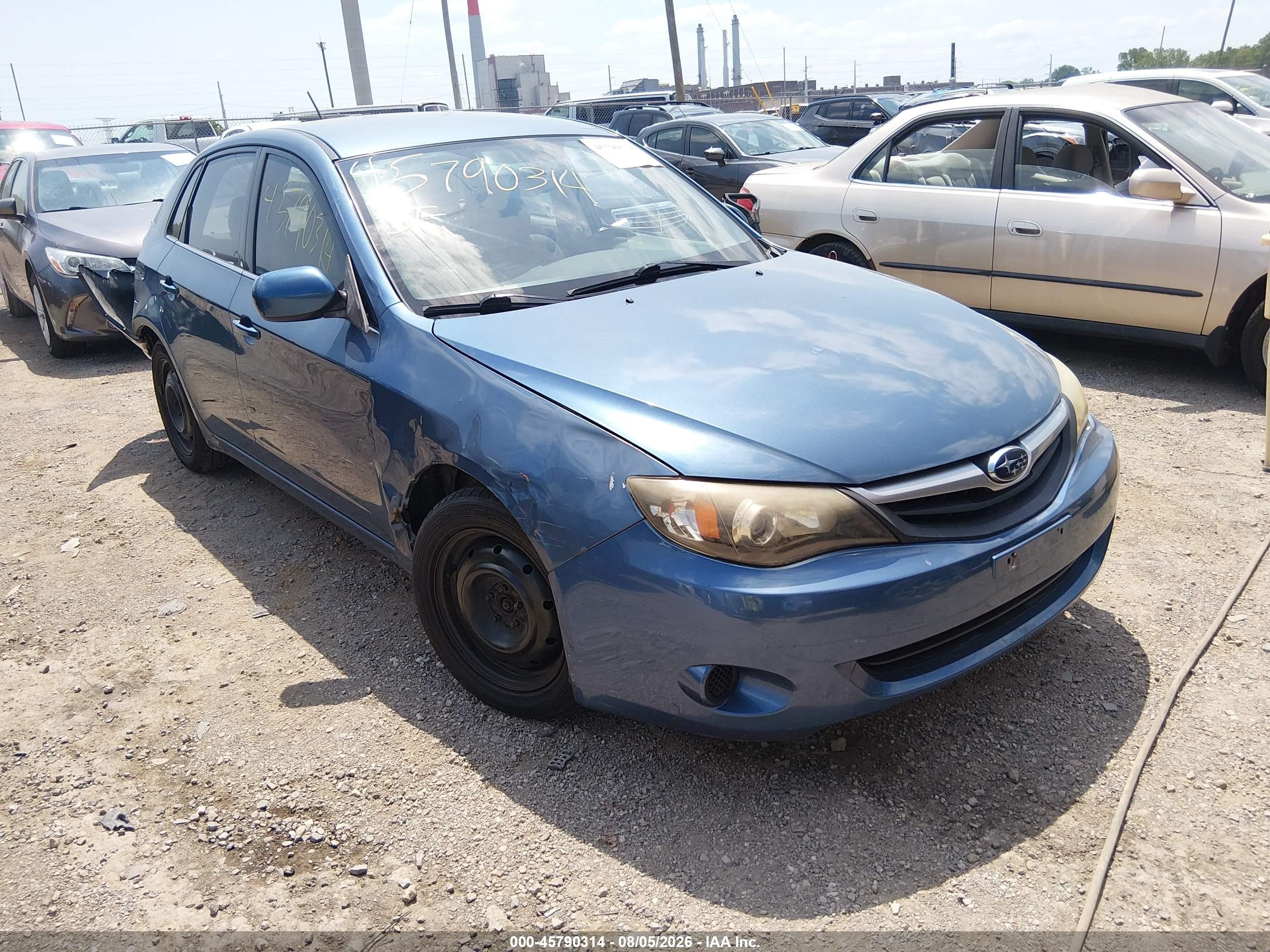 2010 Subaru Impreza 2.5i Light Blue vin: JF1GE6A67AH509548