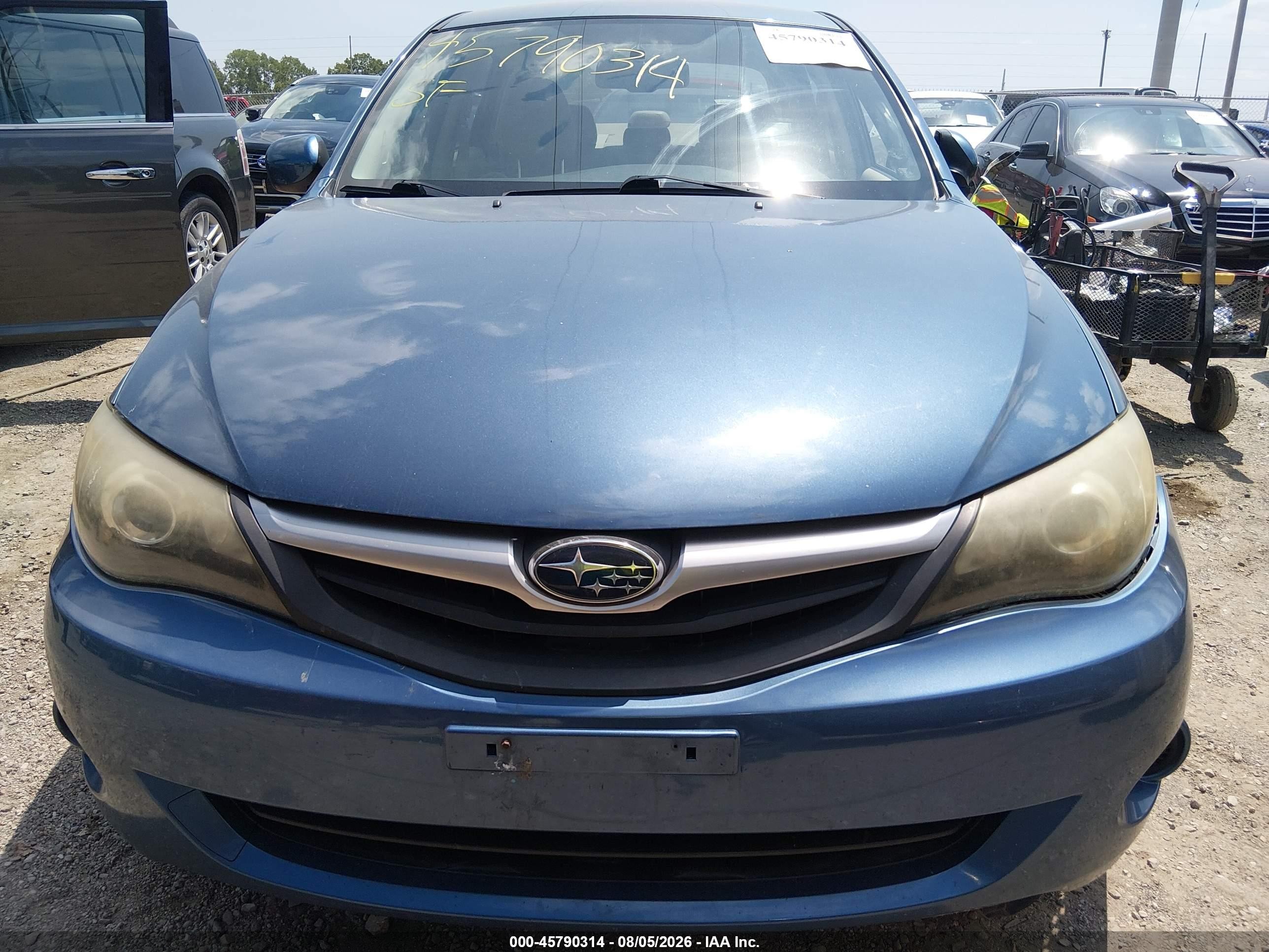 2010 Subaru Impreza 2.5i Light Blue vin: JF1GE6A67AH509548