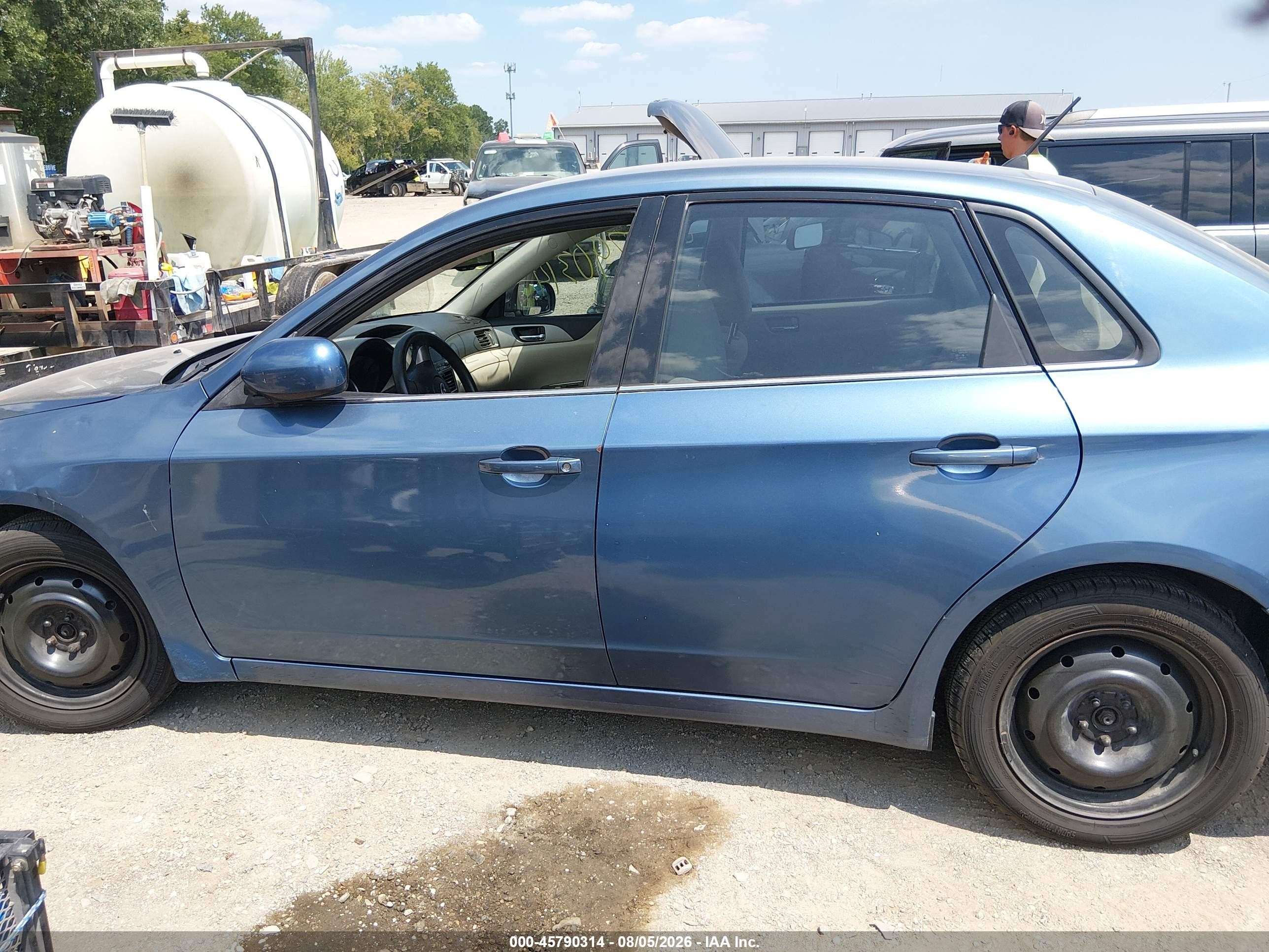 2010 Subaru Impreza 2.5i Light Blue vin: JF1GE6A67AH509548