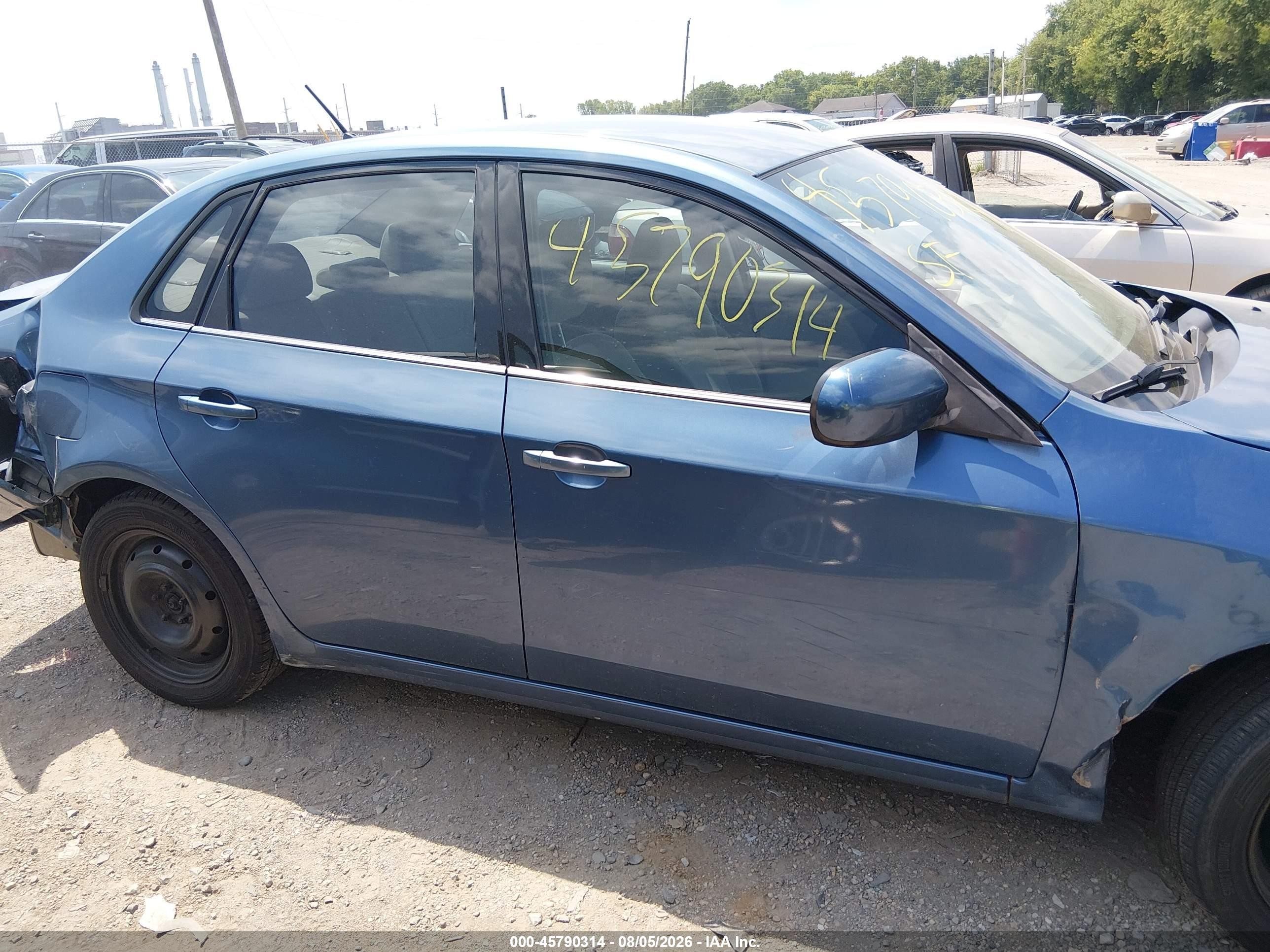 2010 Subaru Impreza 2.5i Light Blue vin: JF1GE6A67AH509548