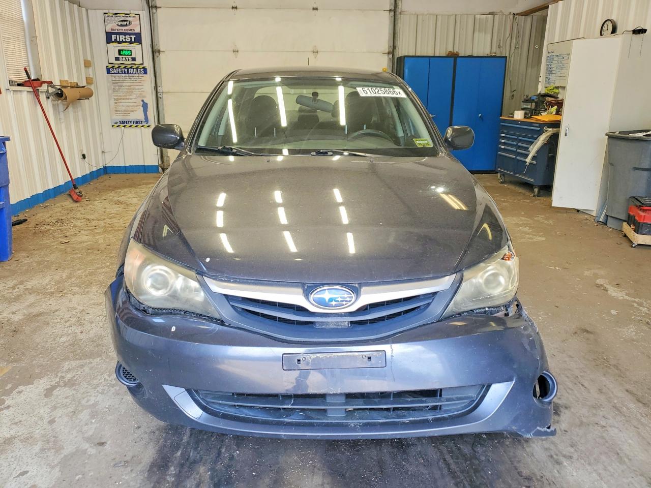 2010 Subaru Impreza 2.5i Gray vin: JF1GE6A67AH510196