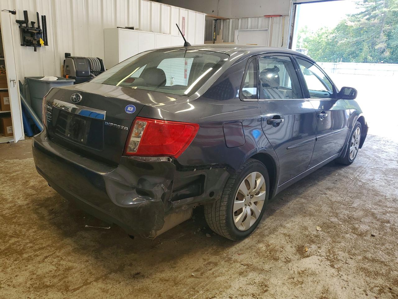 2010 Subaru Impreza 2.5i Gray vin: JF1GE6A67AH510196