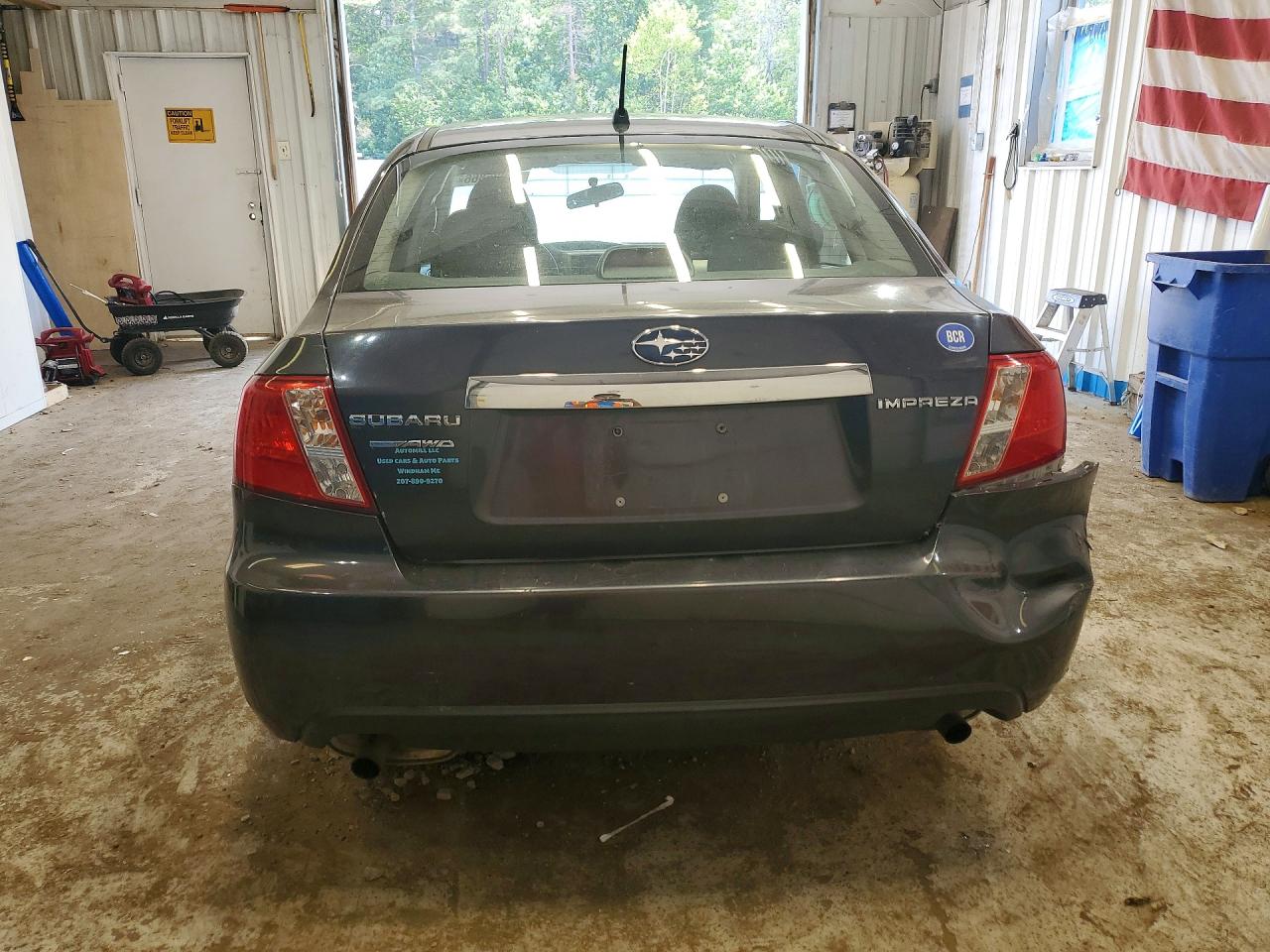 2010 Subaru Impreza 2.5i Gray vin: JF1GE6A67AH510196