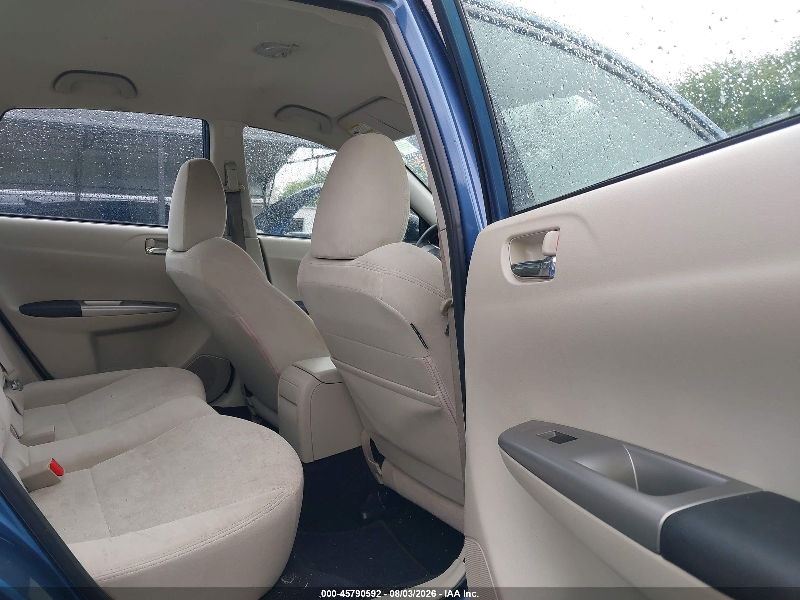 2010 Subaru Impreza 2.5i Blue vin: JF1GE6A67AH515642