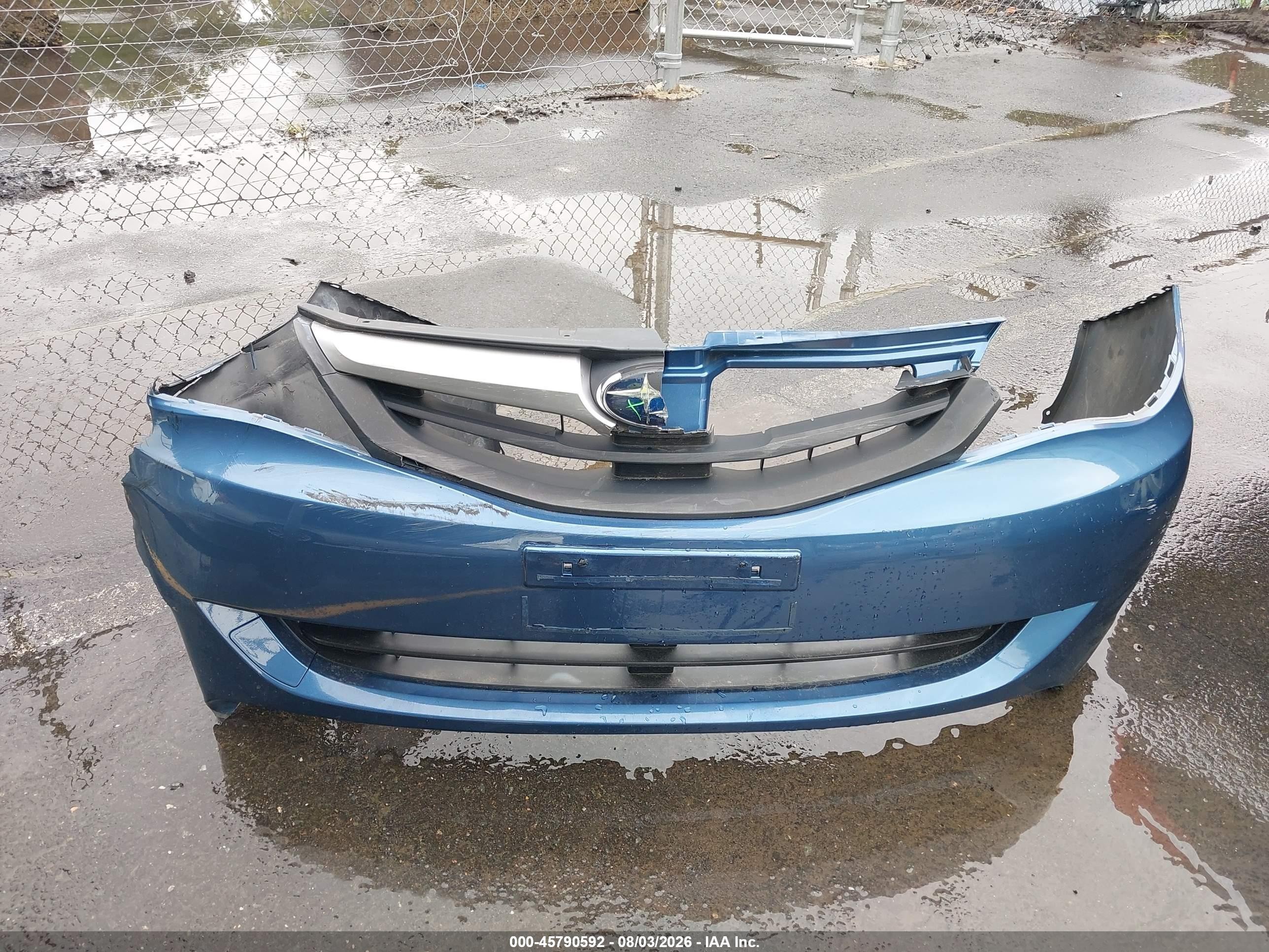 2010 Subaru Impreza 2.5i Blue vin: JF1GE6A67AH515642