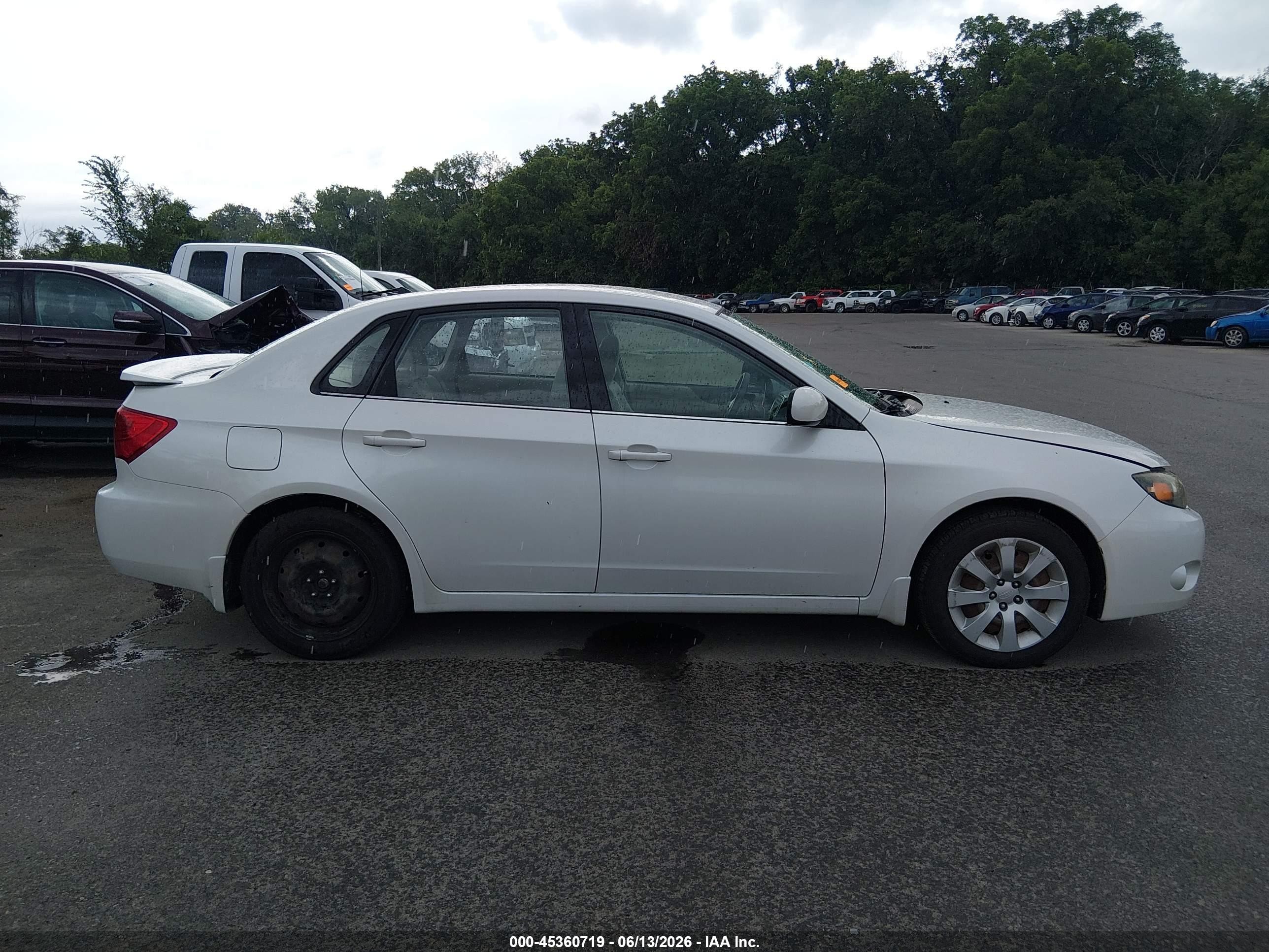 2011 Subaru Impreza 2.5i Белый vin: JF1GE6A67BH515108