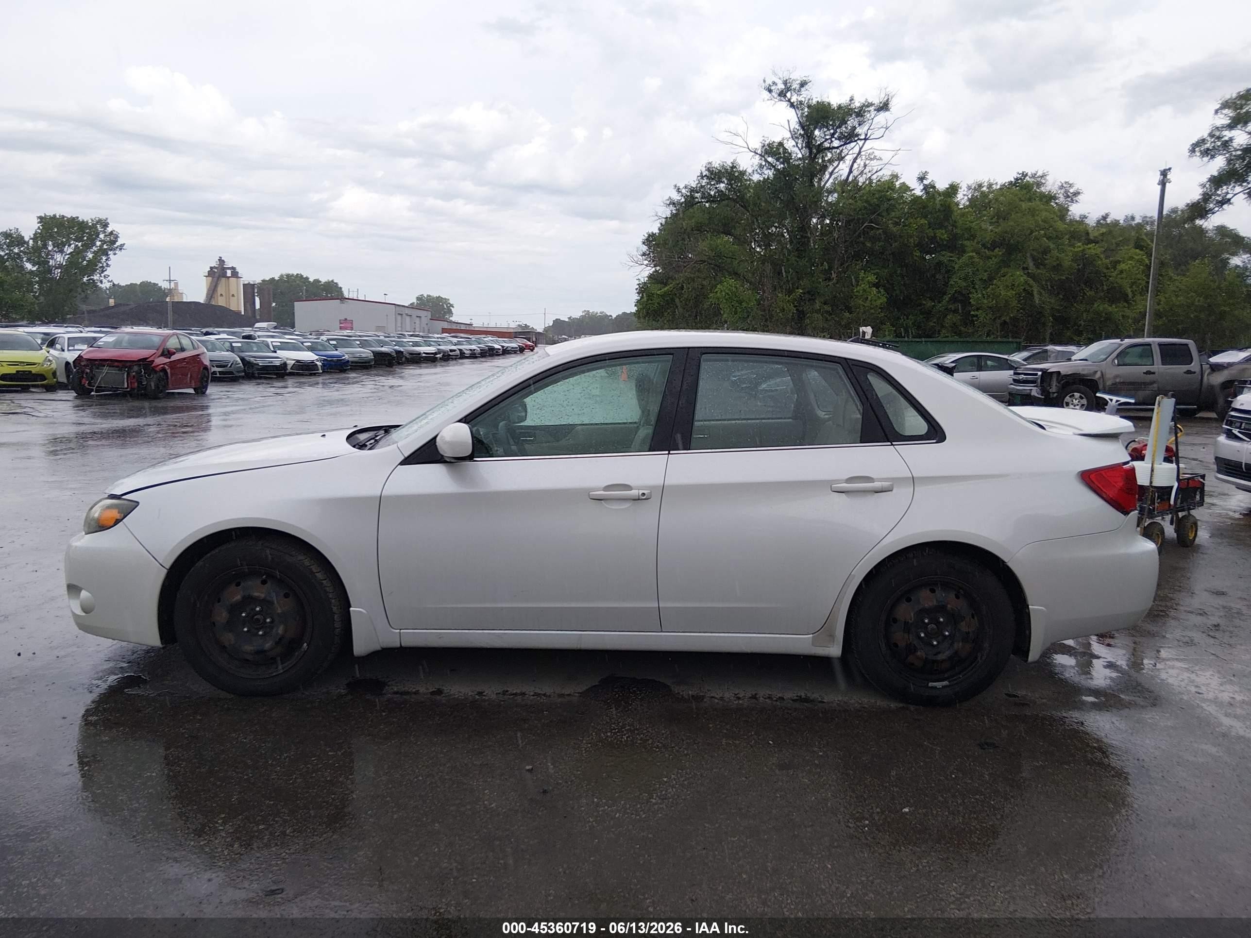 2011 Subaru Impreza 2.5i Белый vin: JF1GE6A67BH515108