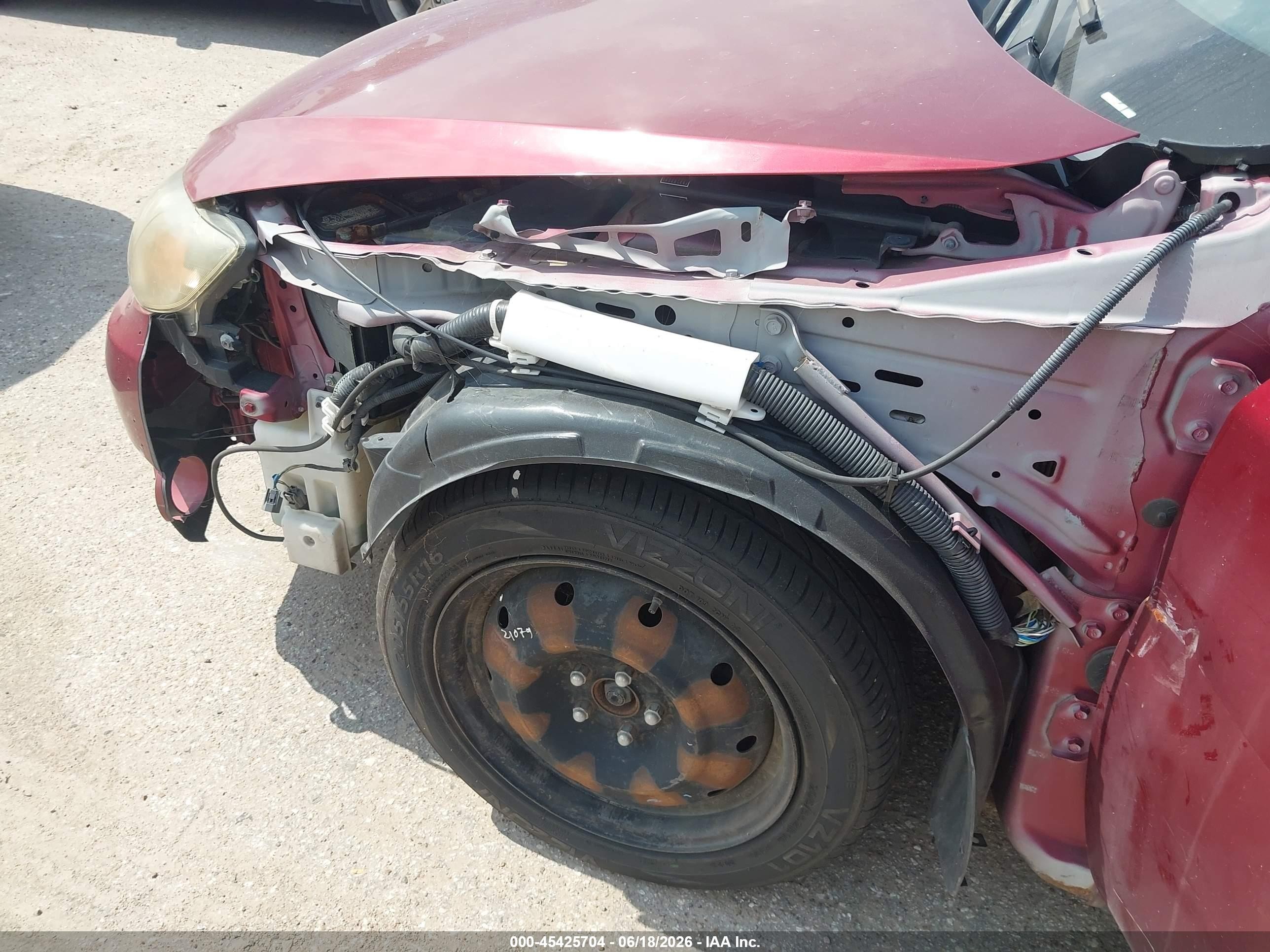 2010 Subaru Impreza 2.5i Maroon vin: JF1GE6A68AH507811
