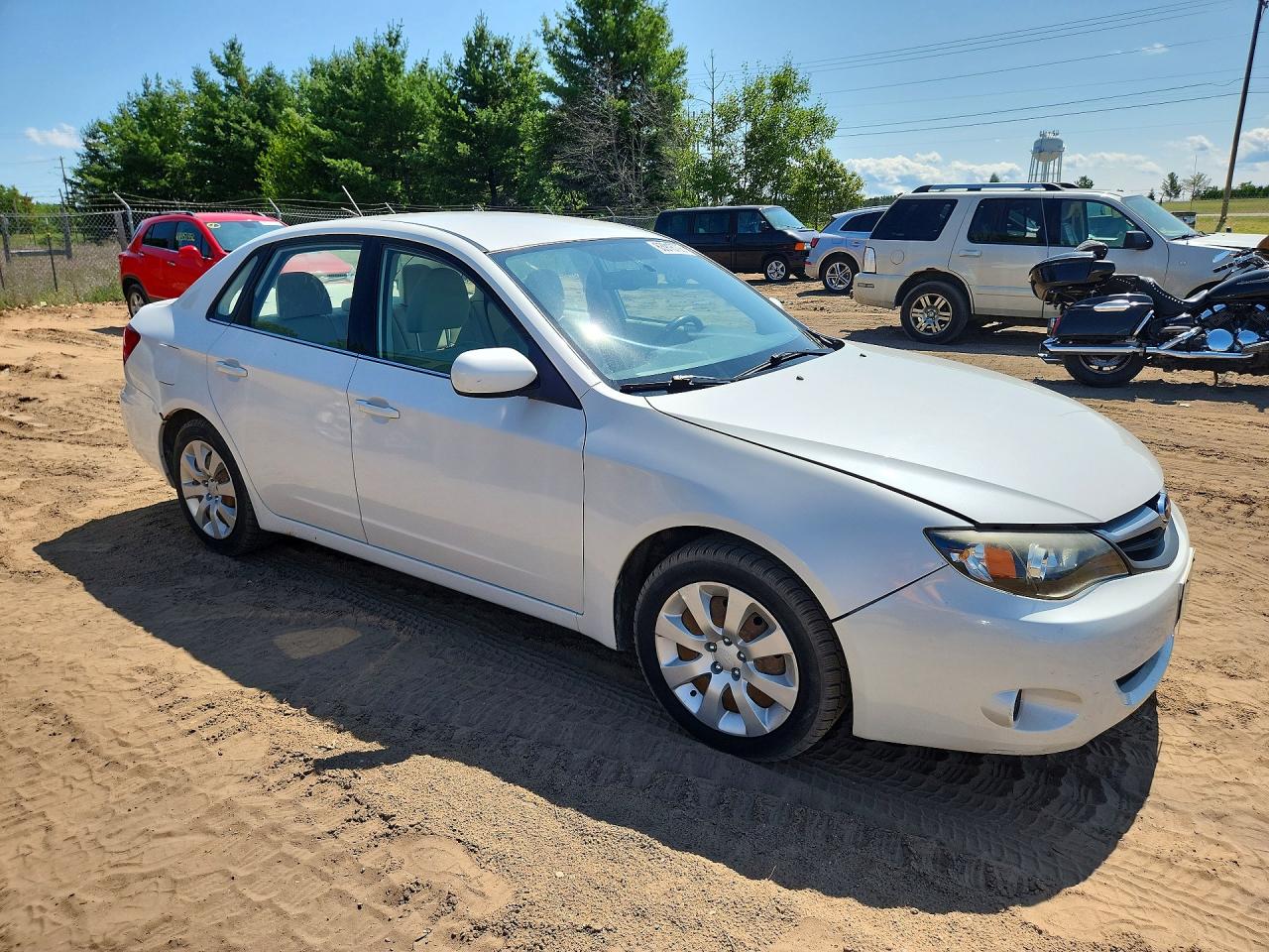 2011 Subaru Impreza 2.5i White vin: JF1GE6A68BH506322