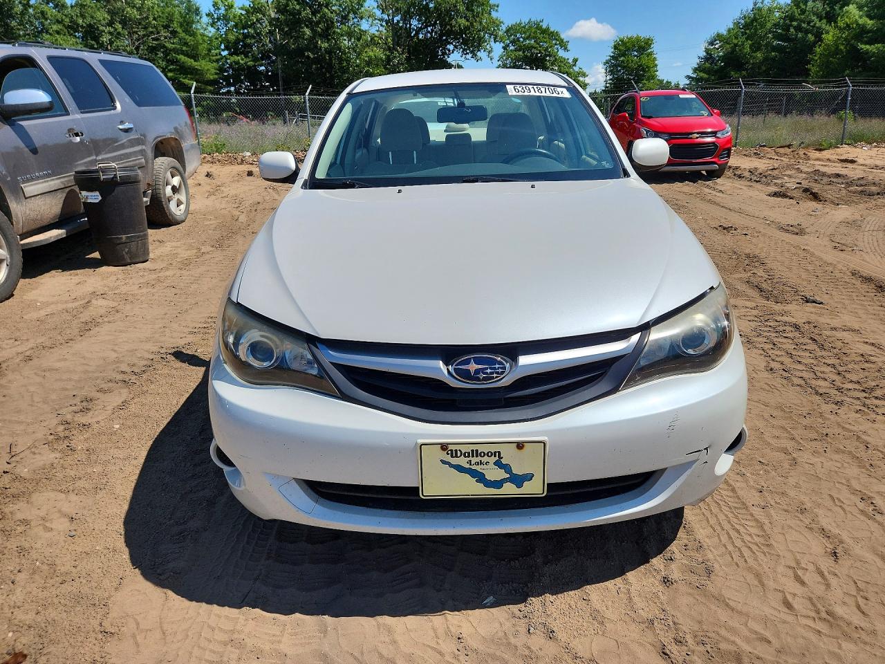2011 Subaru Impreza 2.5i White vin: JF1GE6A68BH506322