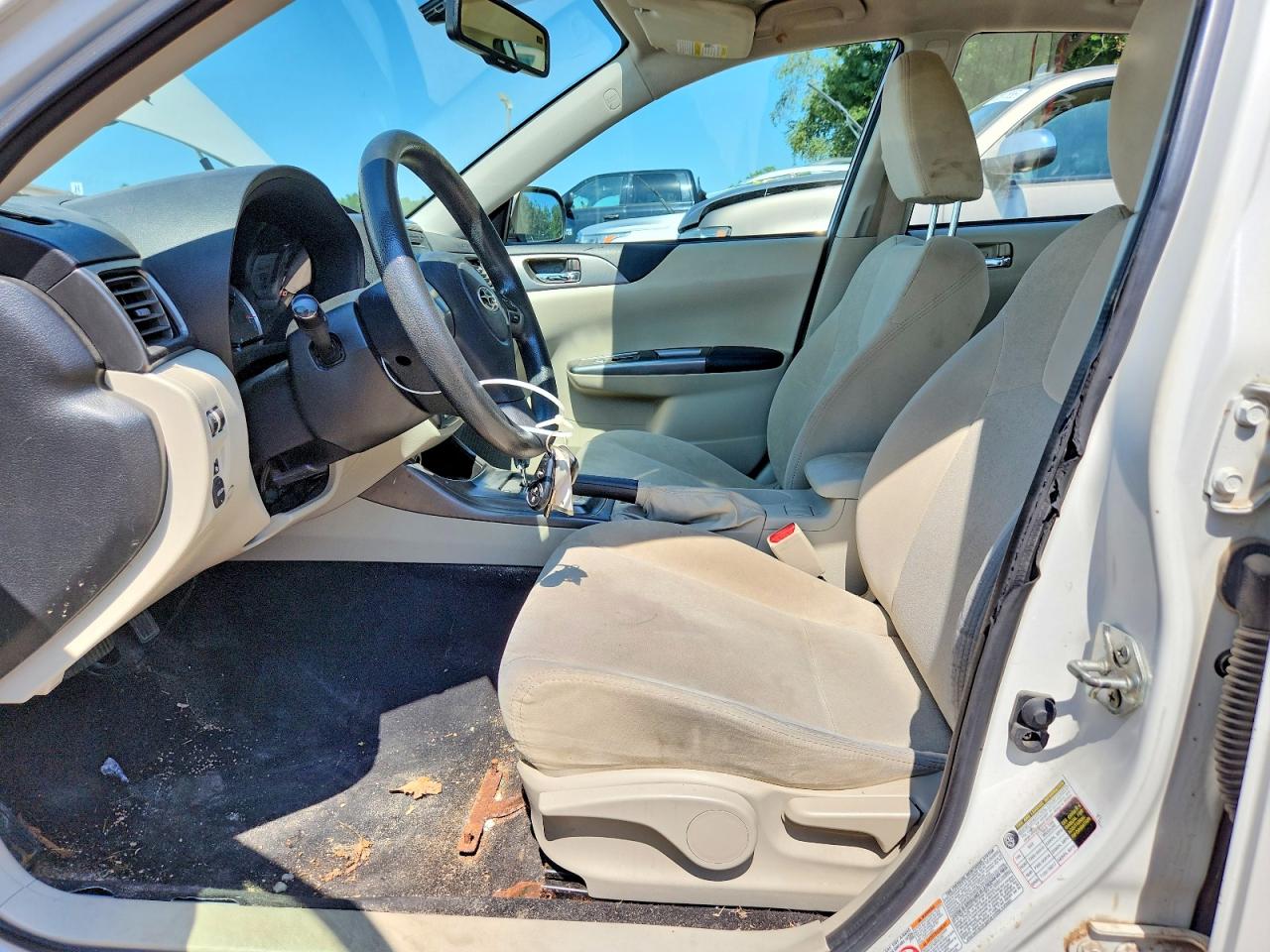 2011 Subaru Impreza 2.5i White vin: JF1GE6A68BH506322