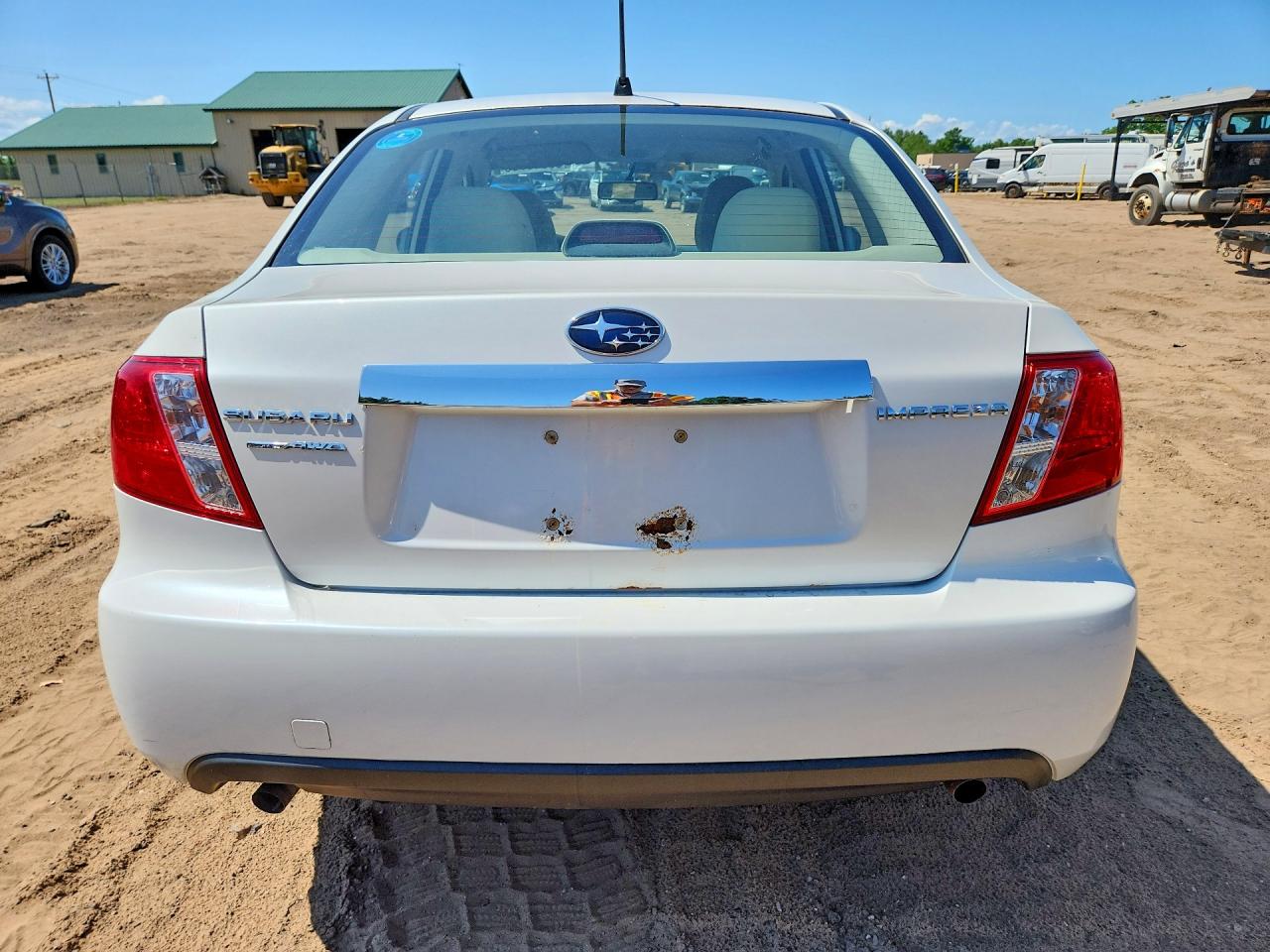 2011 Subaru Impreza 2.5i White vin: JF1GE6A68BH506322