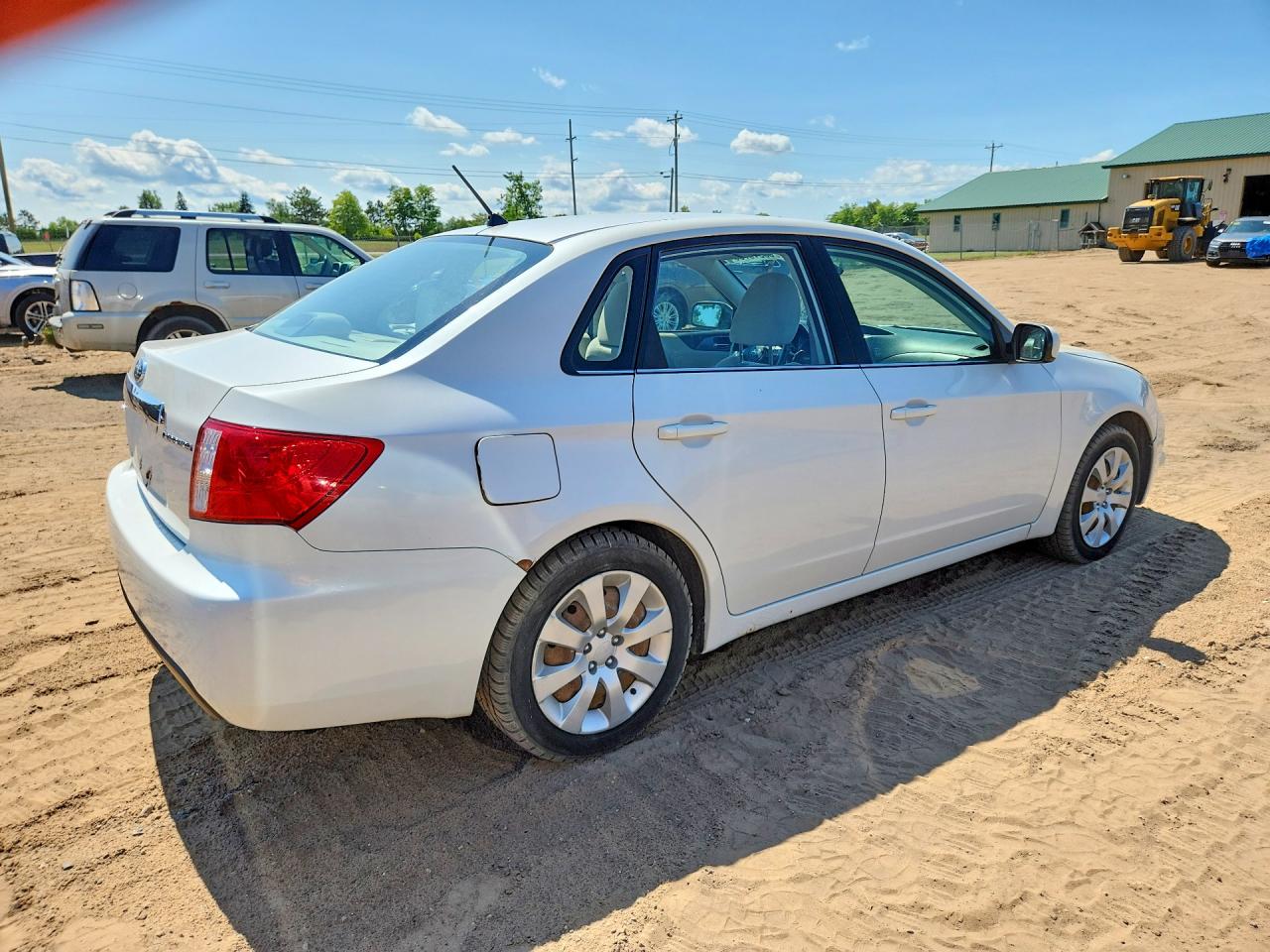 2011 Subaru Impreza 2.5i White vin: JF1GE6A68BH506322
