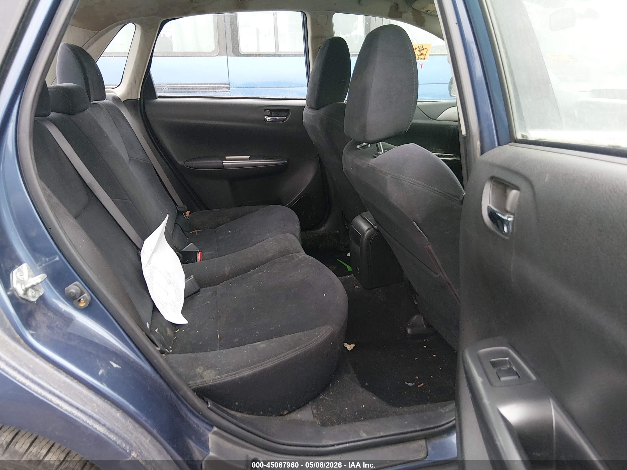 2011 Subaru Impreza 2.5i Синий vin: JF1GE6A68BH507972