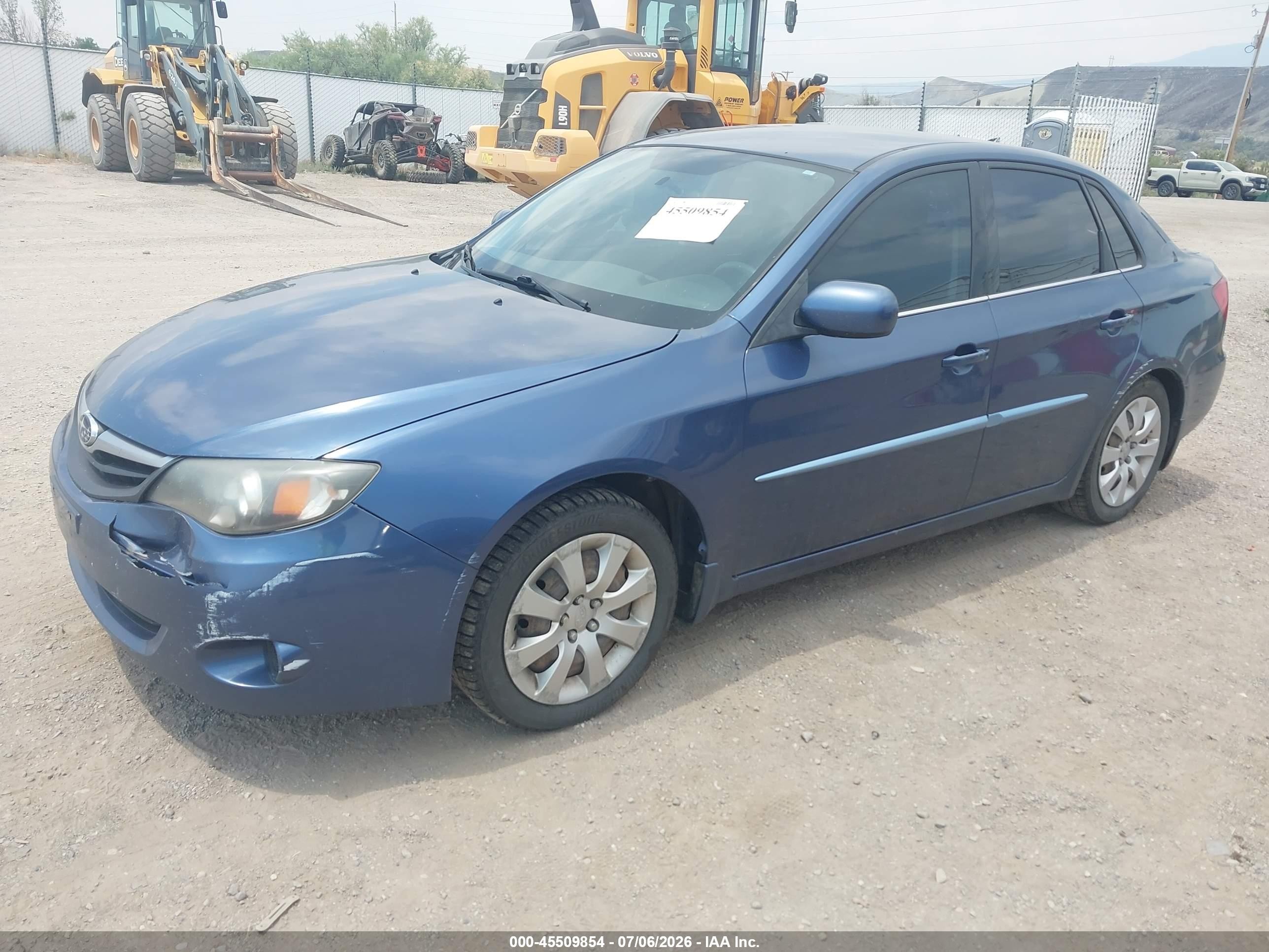 2011 Subaru Impreza 2.5i Blue vin: JF1GE6A69BH500917