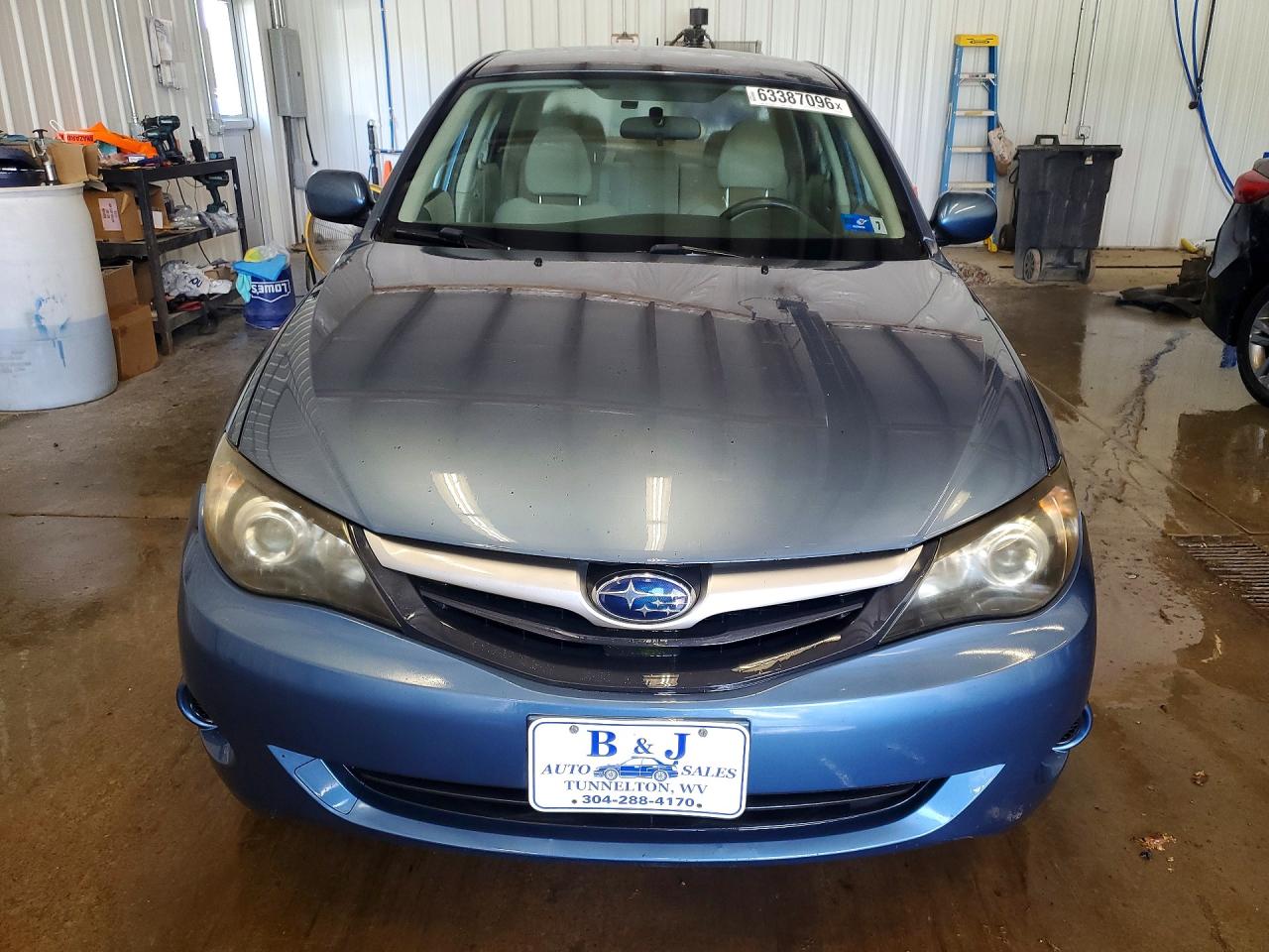 2010 Subaru Impreza 2.5i Blue vin: JF1GE6A6XAH507860
