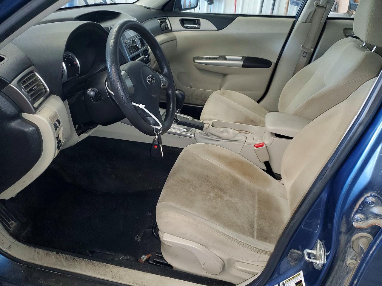 2010 Subaru Impreza 2.5i Blue vin: JF1GE6A6XAH507860