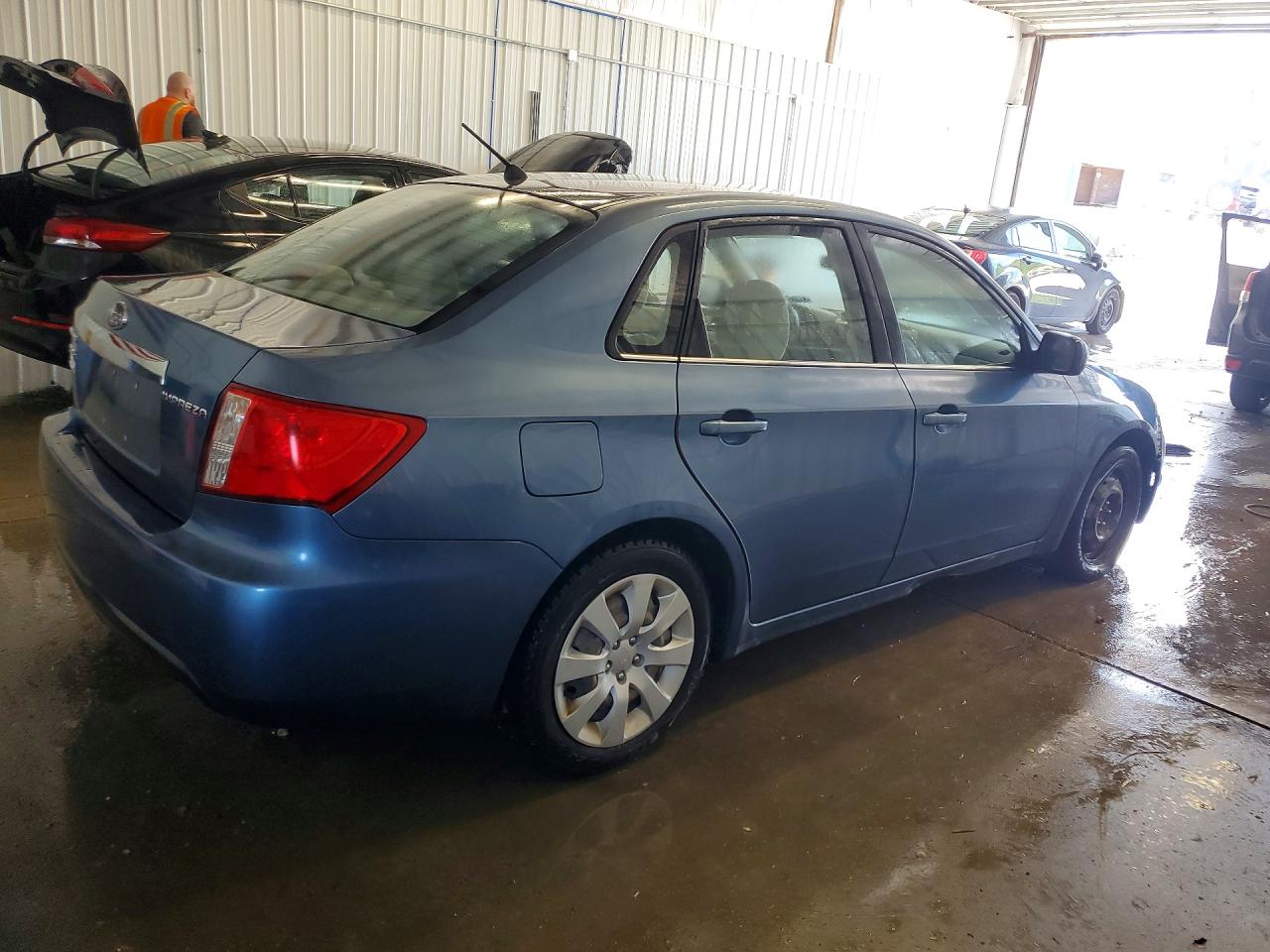 2010 Subaru Impreza 2.5i Blue vin: JF1GE6A6XAH507860