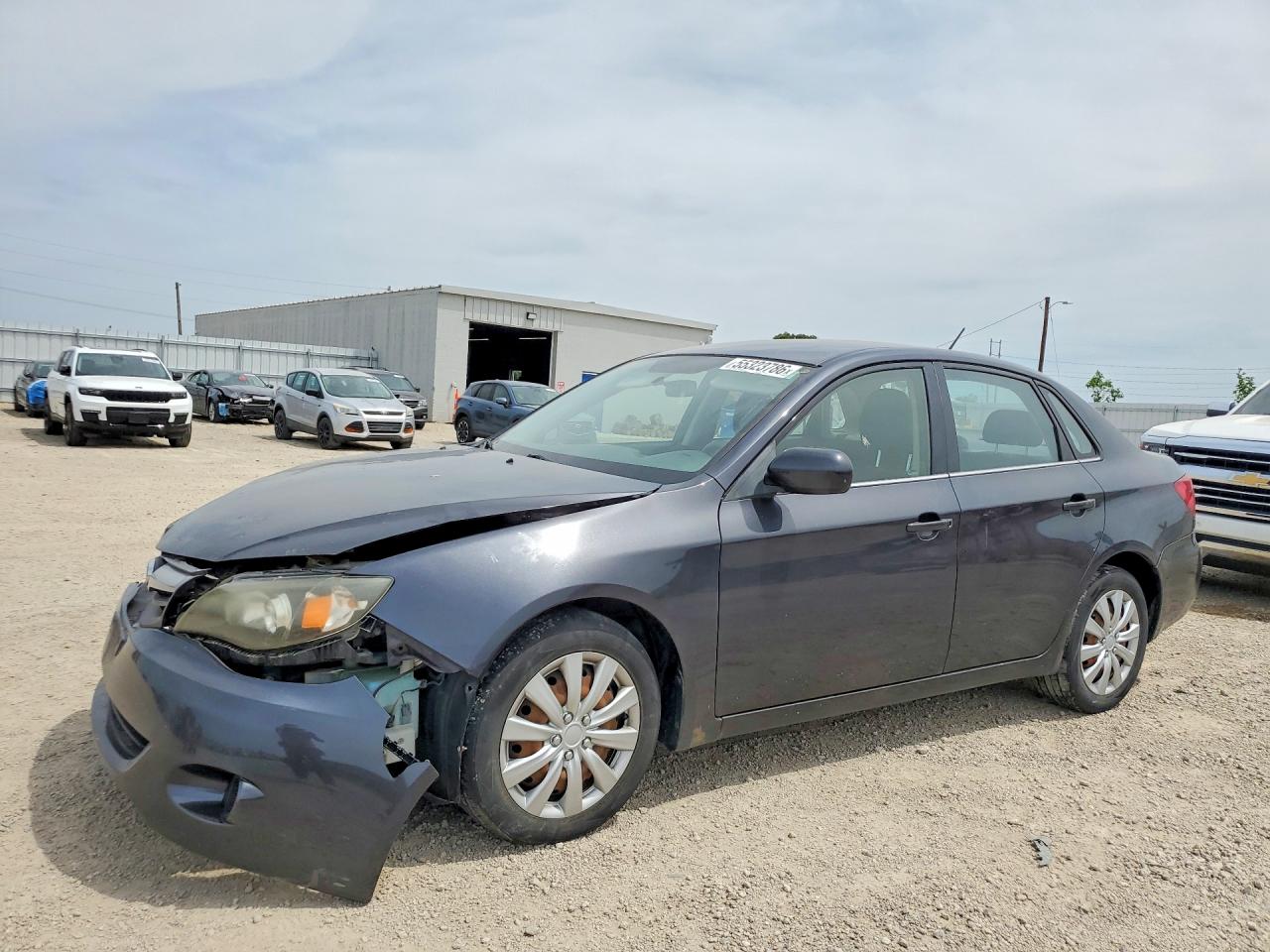 2010 Subaru Impreza 2.5i Серый vin: JF1GE6A6XAH514324