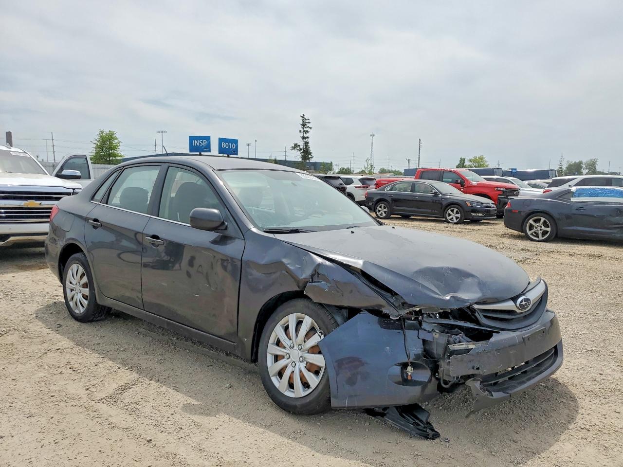 2010 Subaru Impreza 2.5i Gray vin: JF1GE6A6XAH514324