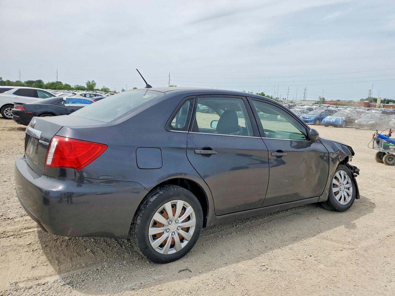 2010 Subaru Impreza 2.5i Gray vin: JF1GE6A6XAH514324