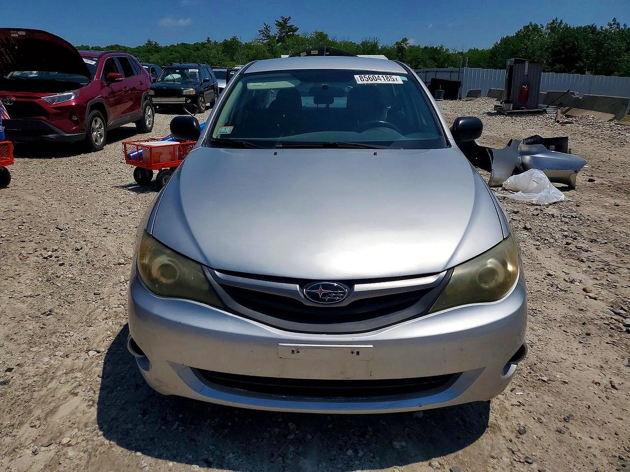 2011 Subaru Impreza 2.5i Silver vin: JF1GE6A6XBH514003