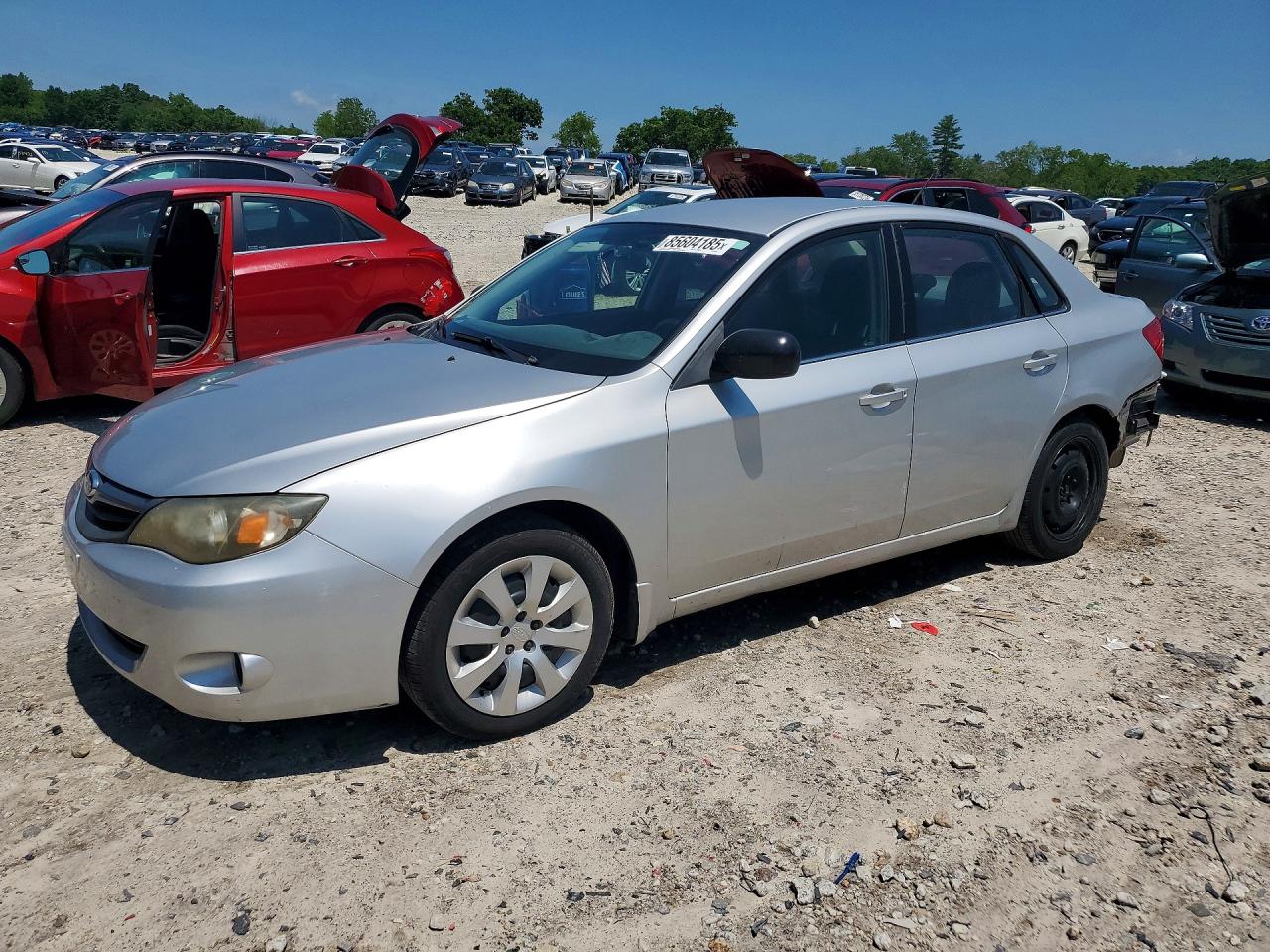 2011 Subaru Impreza 2.5i Silver vin: JF1GE6A6XBH514003