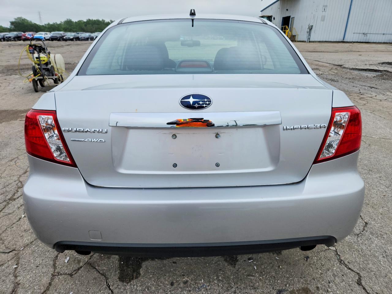 2010 Subaru Impreza 2.5i Premium Silver vin: JF1GE6B61AH503341