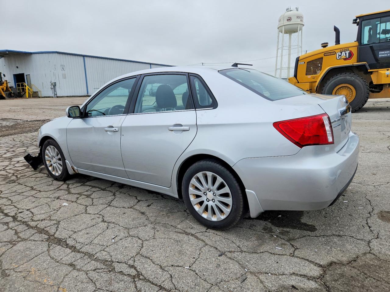 2010 Subaru Impreza 2.5i Premium Silver vin: JF1GE6B61AH503341
