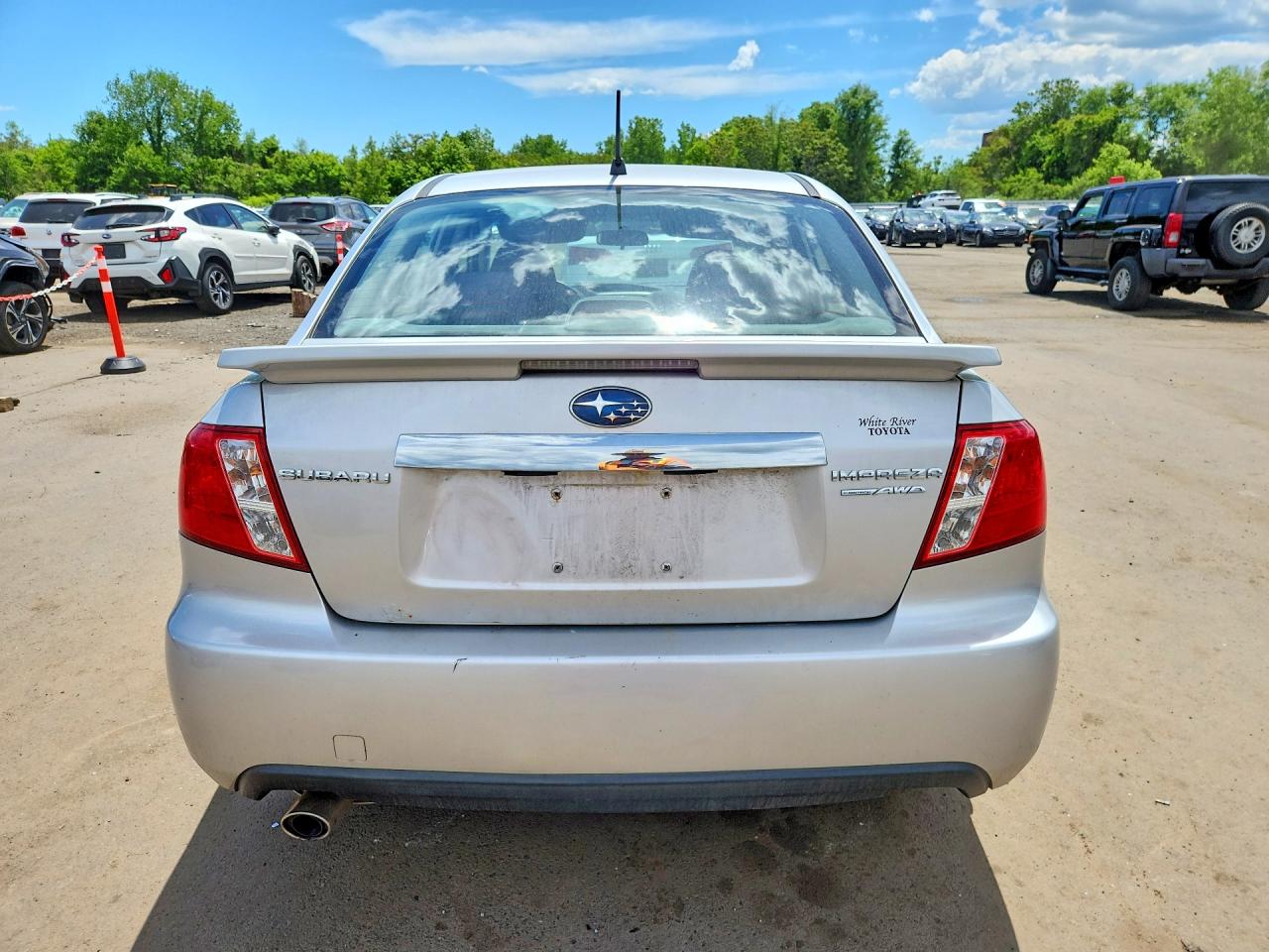 2010 Subaru Impreza 2.5i Premium Silver vin: JF1GE6B61AH504019
