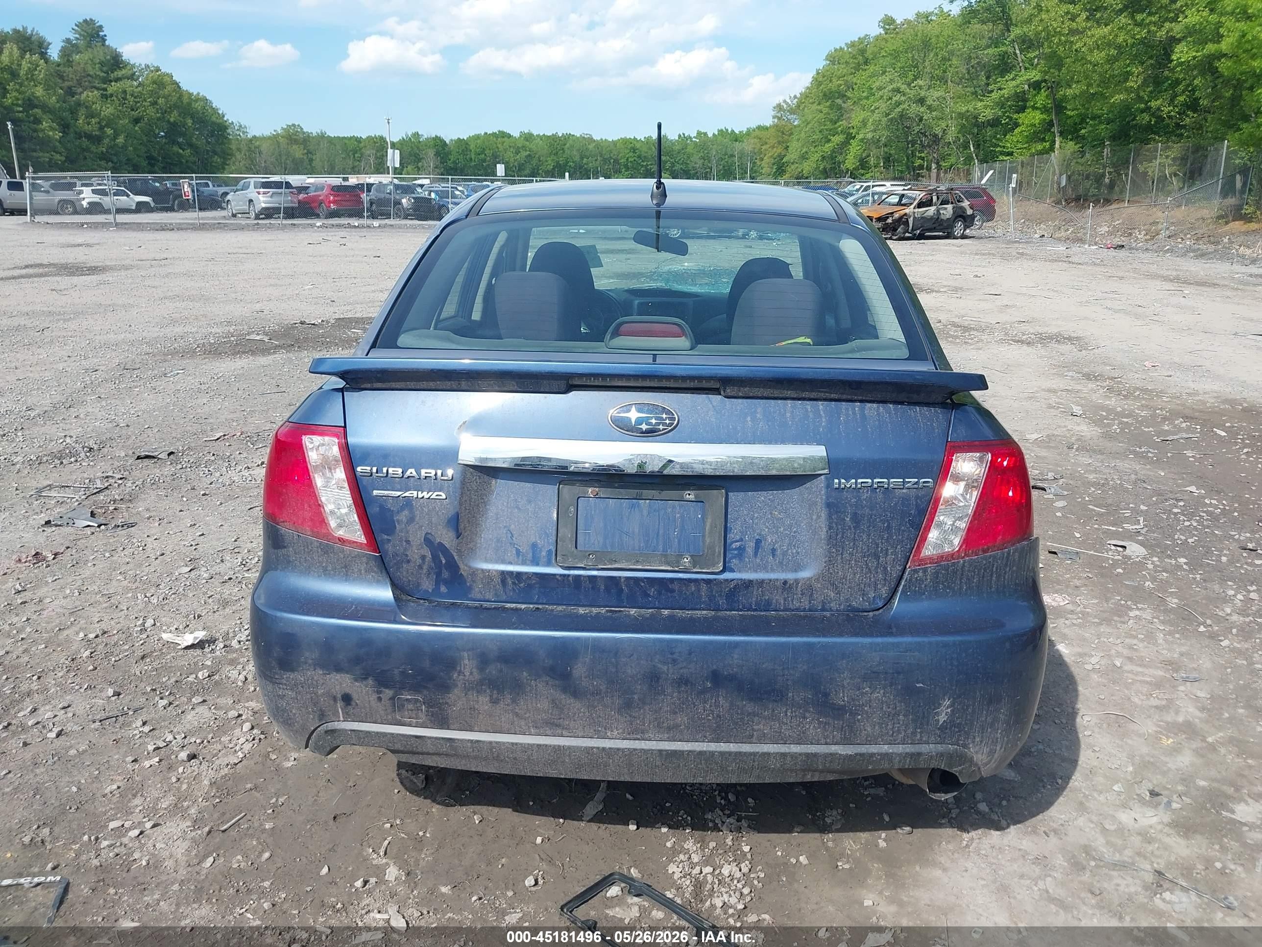 2011 Subaru Impreza 2.5i Premium Blue vin: JF1GE6B61BH504409