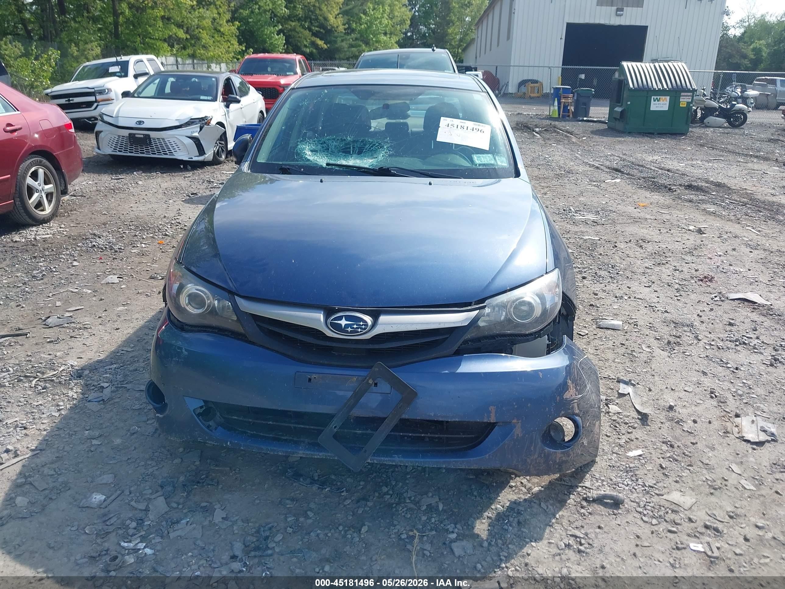 2011 Subaru Impreza 2.5i Premium Blue vin: JF1GE6B61BH504409